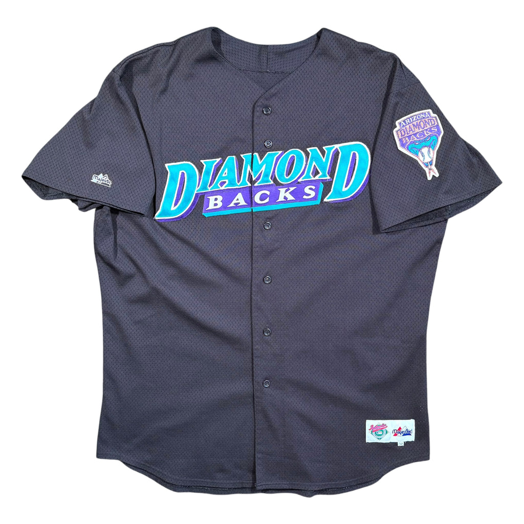 Randy Johnson Arizona Diamondbacks Vintage Authentic Practice MLB Jersey - 52/XXL
