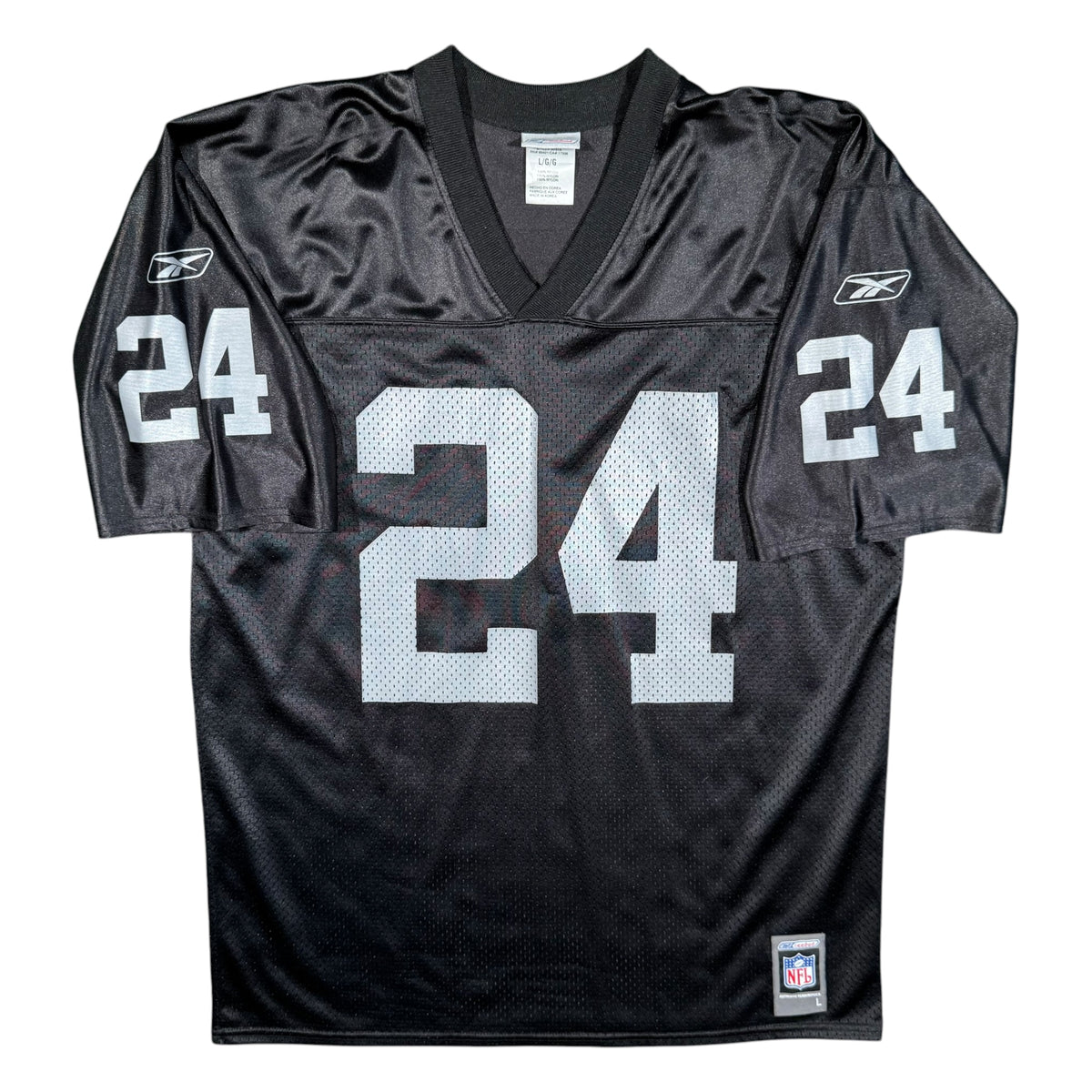 Charles Woodson Oakland Raiders Vintage Reebok NFL Jersey - Large