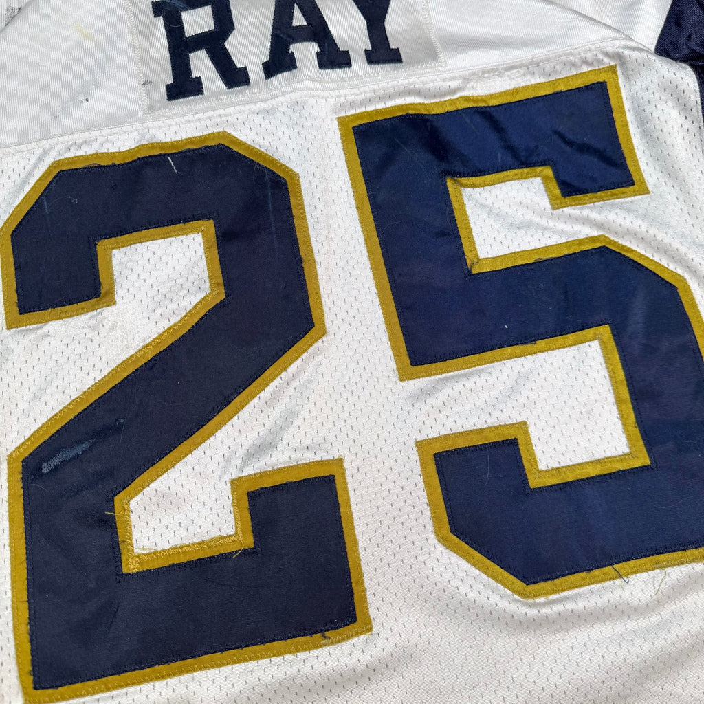 Terry Ray Winnipeg Blue Bombers 2004 Game Worn CFL Football Jersey