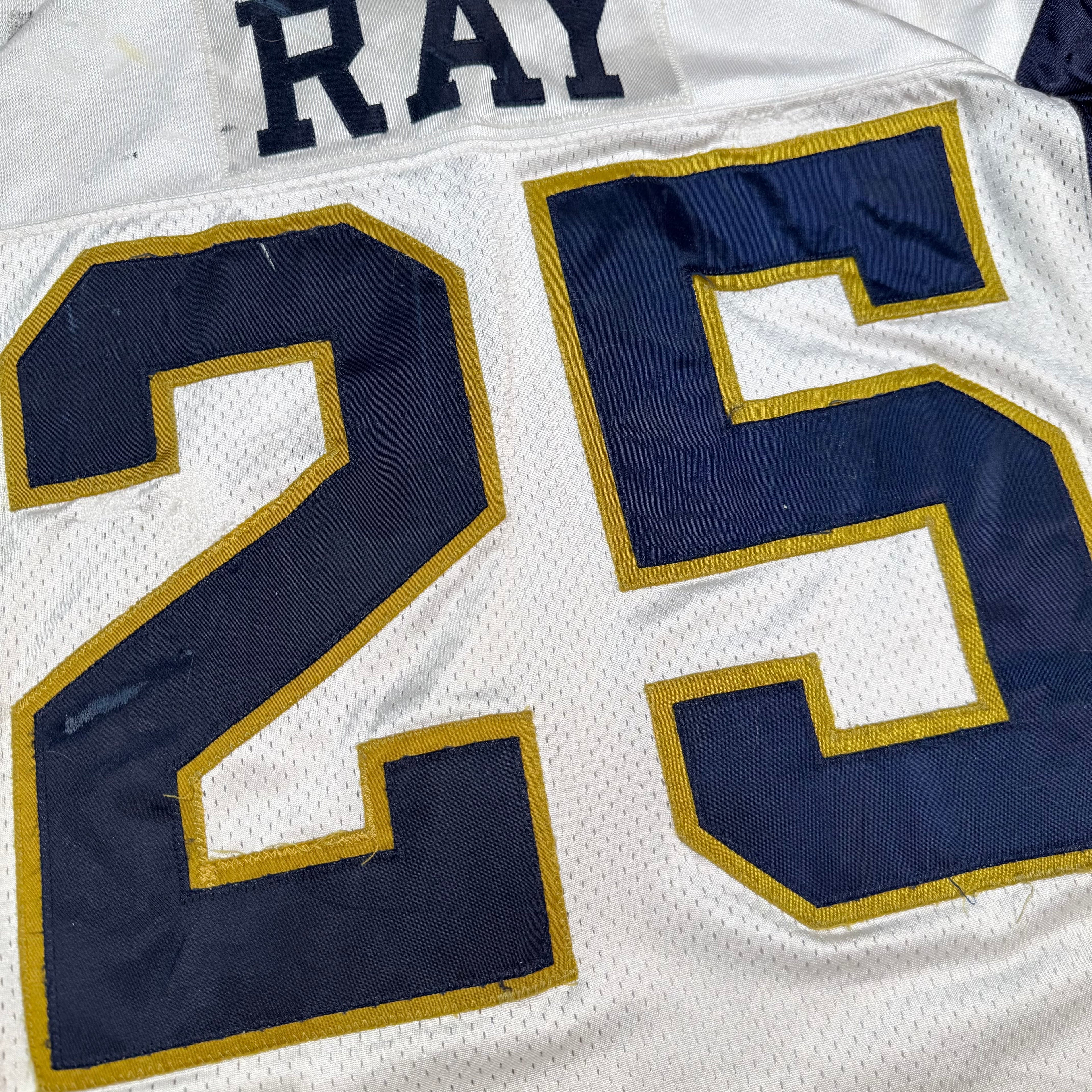 Terry Ray Winnipeg Blue Bombers 2004 Game Worn CFL Football Jersey
