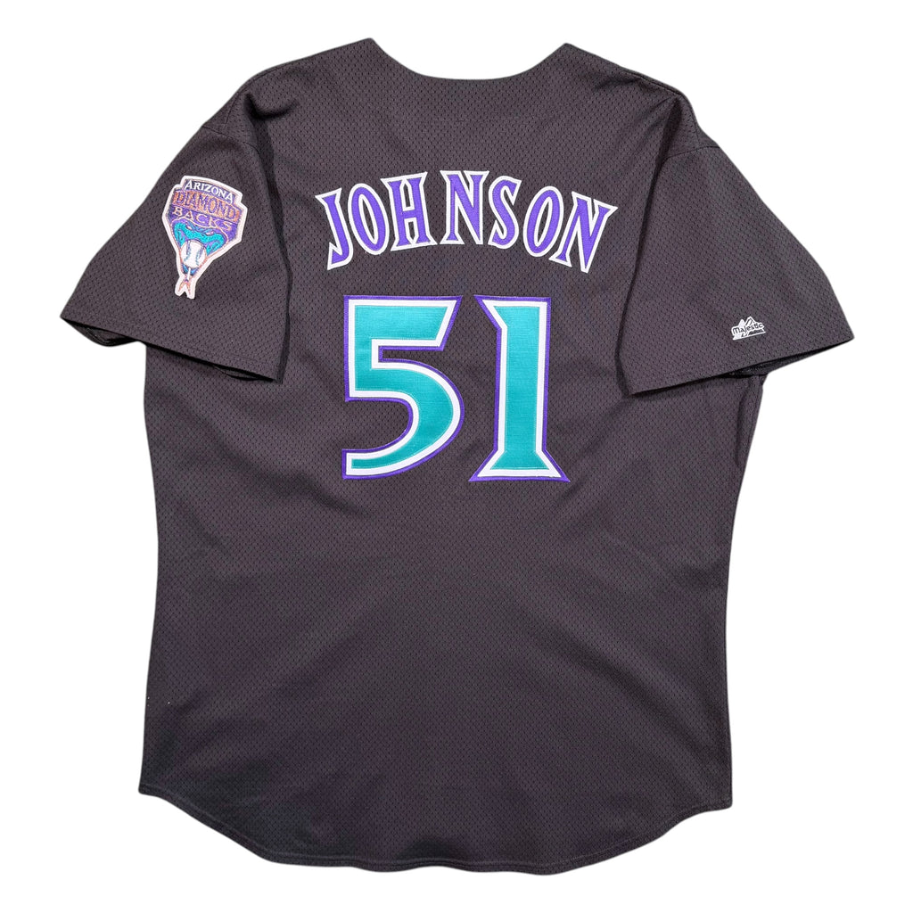 Randy Johnson Arizona Diamondbacks Vintage Authentic Practice MLB Jersey - 52/XXL