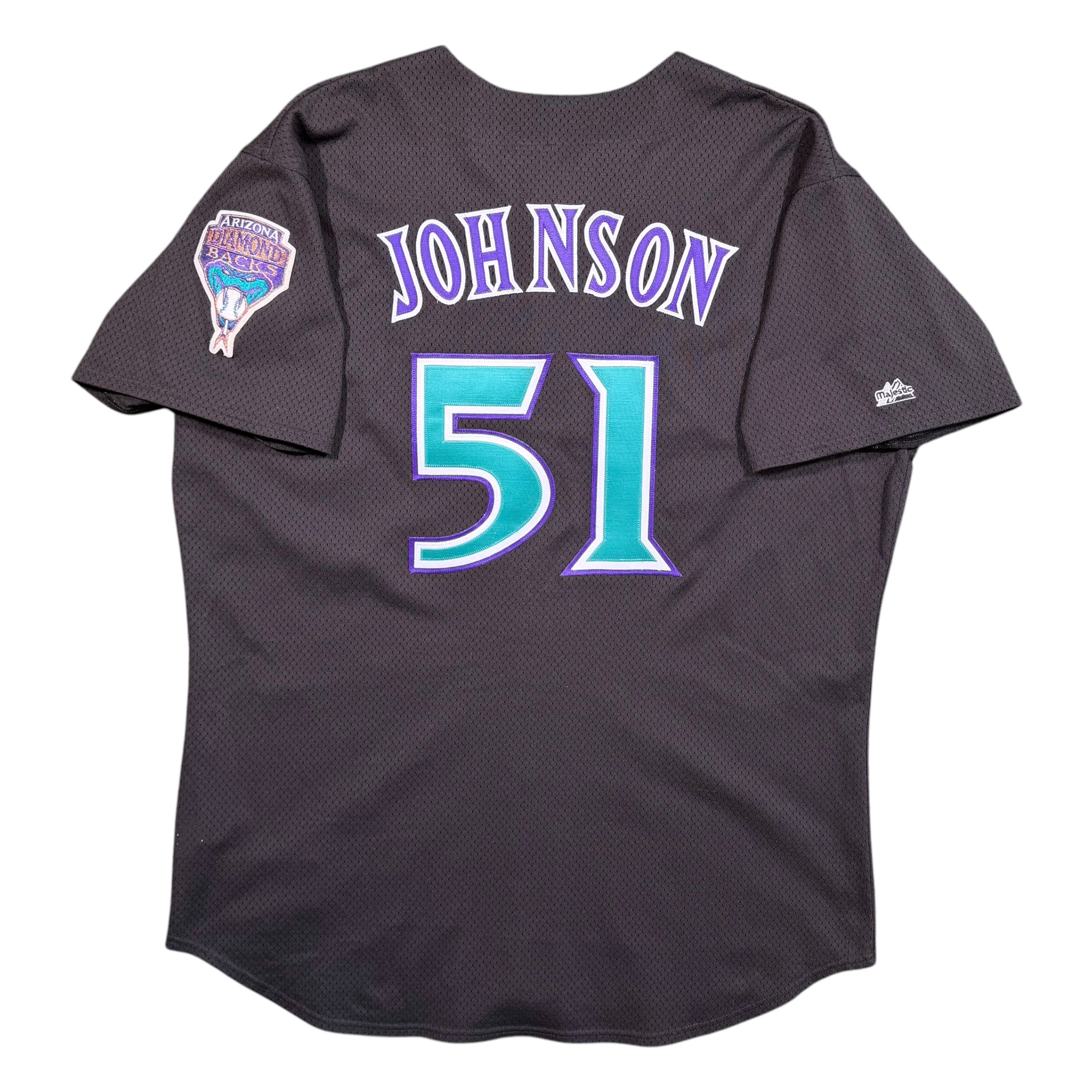 Randy Johnson Arizona Diamondbacks Vintage Authentic Practice MLB Jersey - 52/XXL