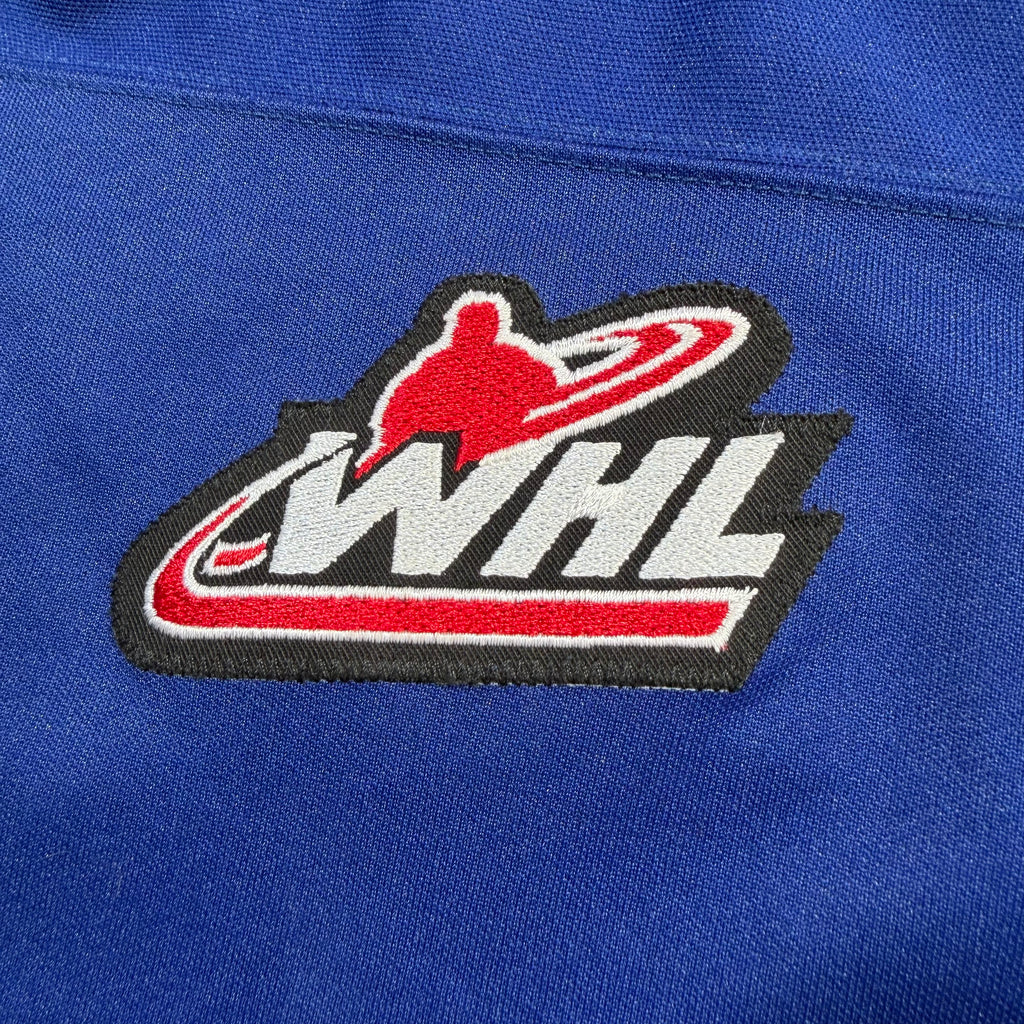 Myles Rumsey Swift Current Broncos Game Worn Nike WHL Jersey