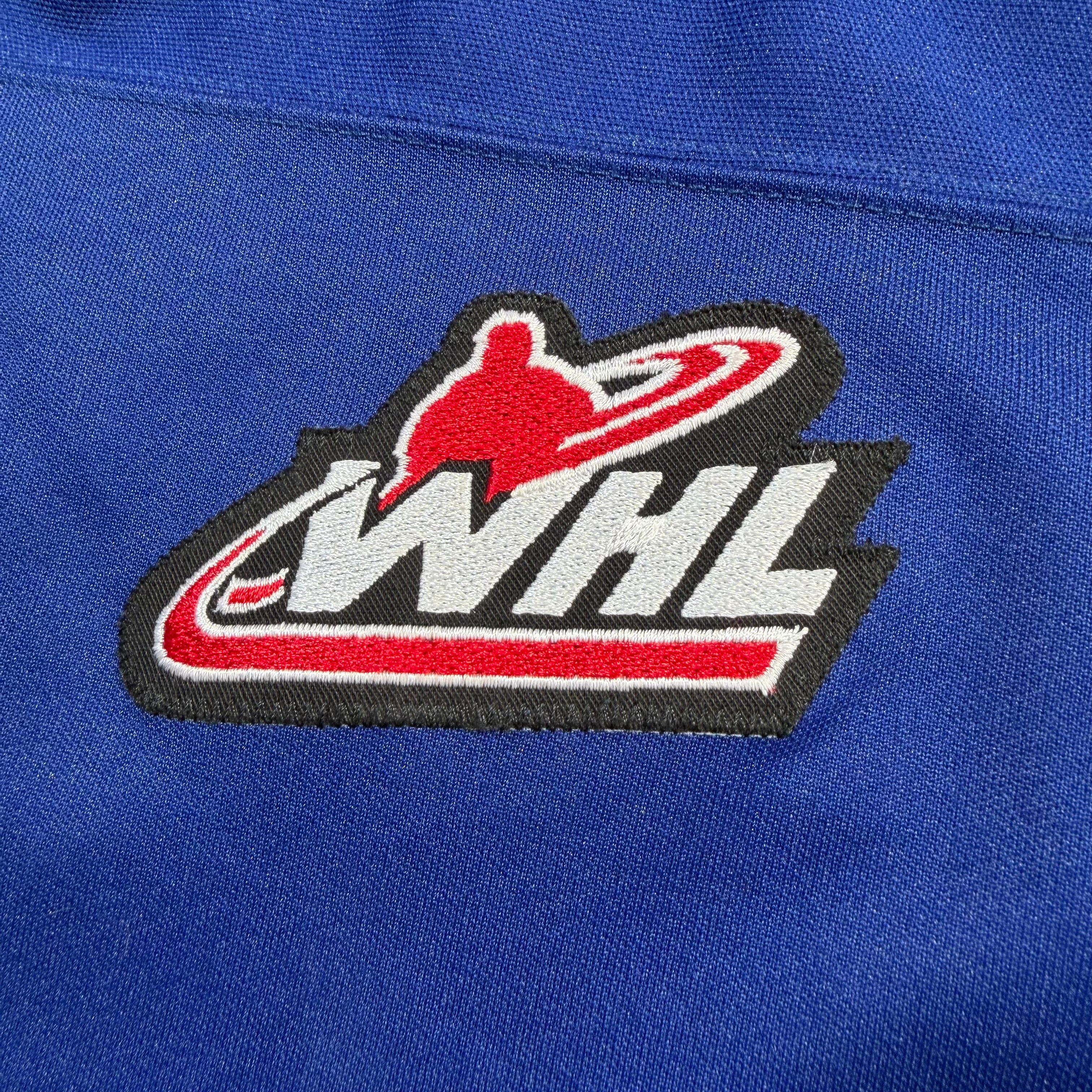 Myles Rumsey Swift Current Broncos Game Worn Nike WHL Jersey