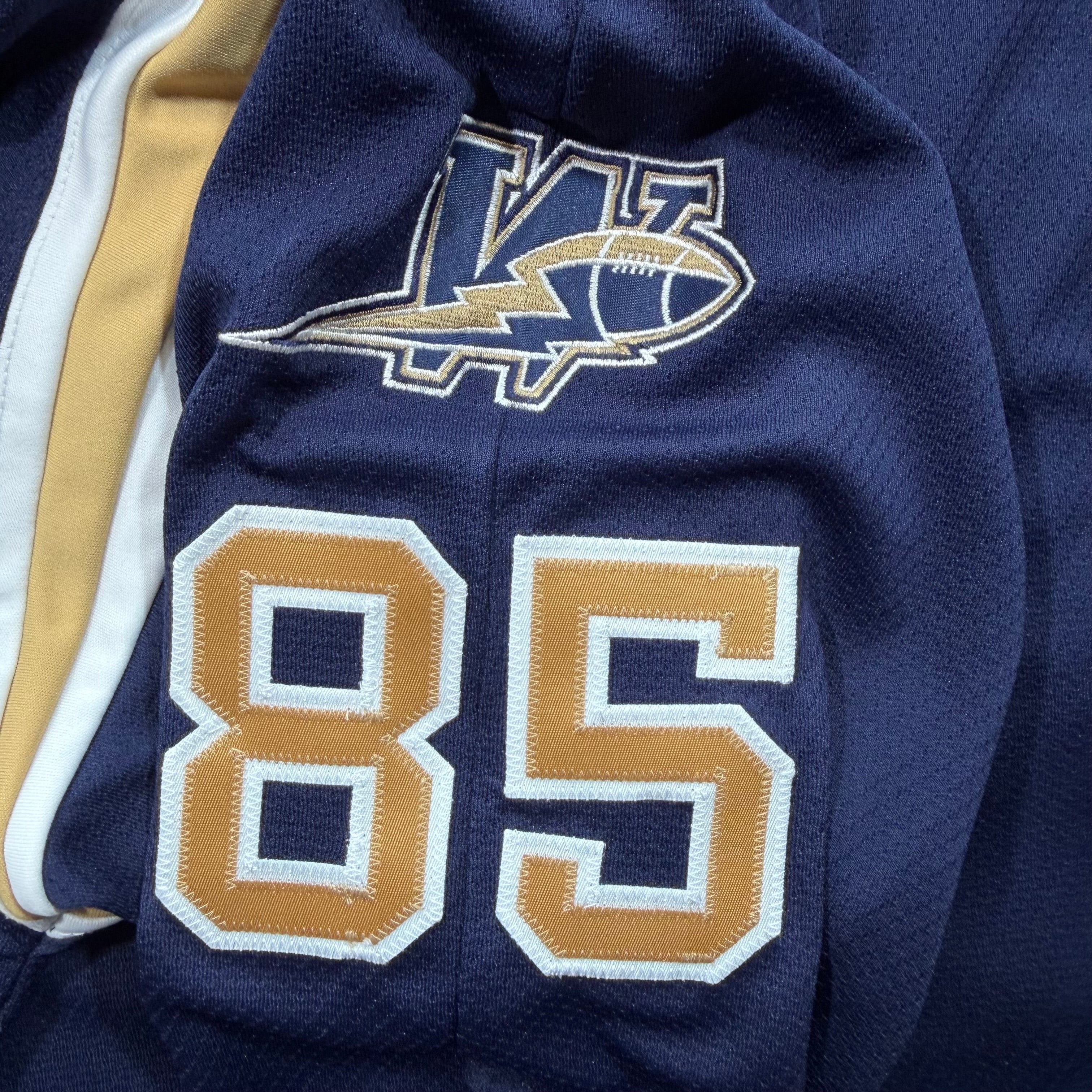 Milt Stegall Winnipeg Blue Bombers Vintage Hockey Reebok CFL Jersey - Large