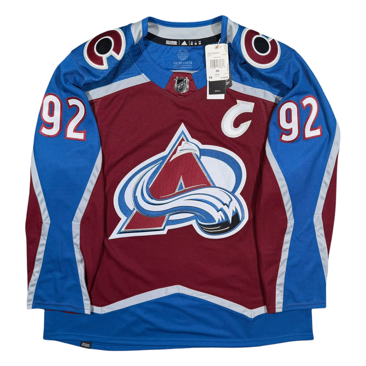 Gabriel Landeskog Colorado Avalanche Adidas NHL Jersey - 56/XXL