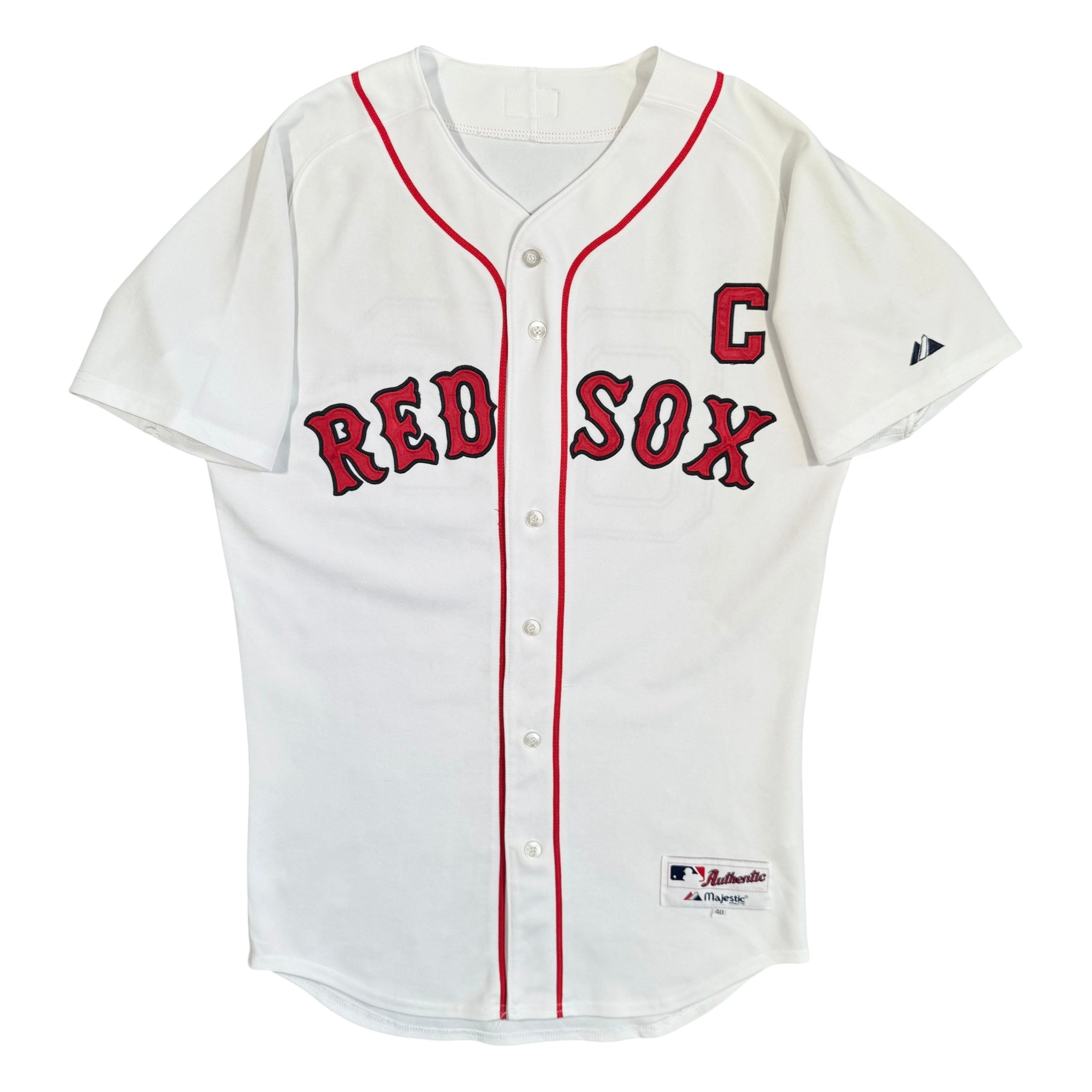 Jason Varitek Boston Red Sox Vintage Majestic Authentic MLB Jersey - 40/Medium