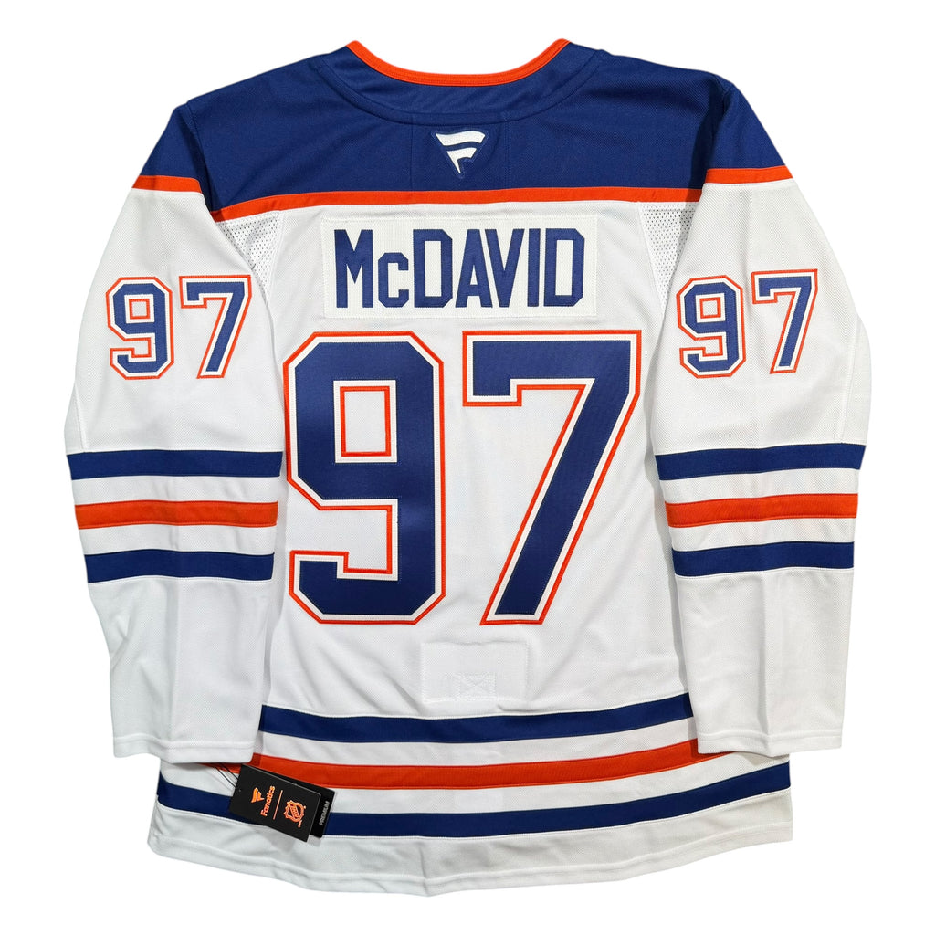 Connor McDavid Edmonton Oilers Fanatics Premium NHL Jersey - 54/XL