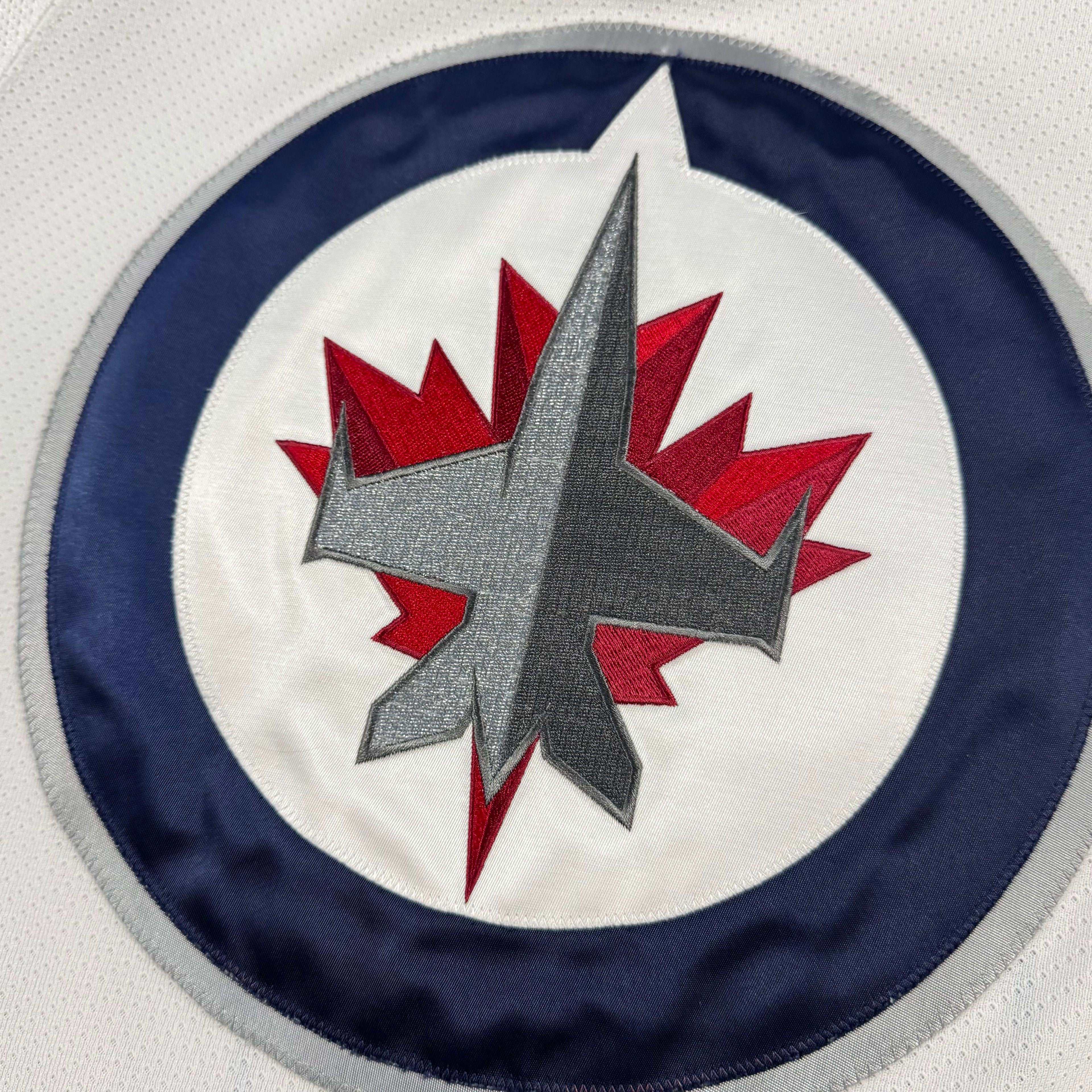Jacob Trouba Winnipeg Jets MIC Reebok Authentic NHL Hockey Jersey Size 52 Large