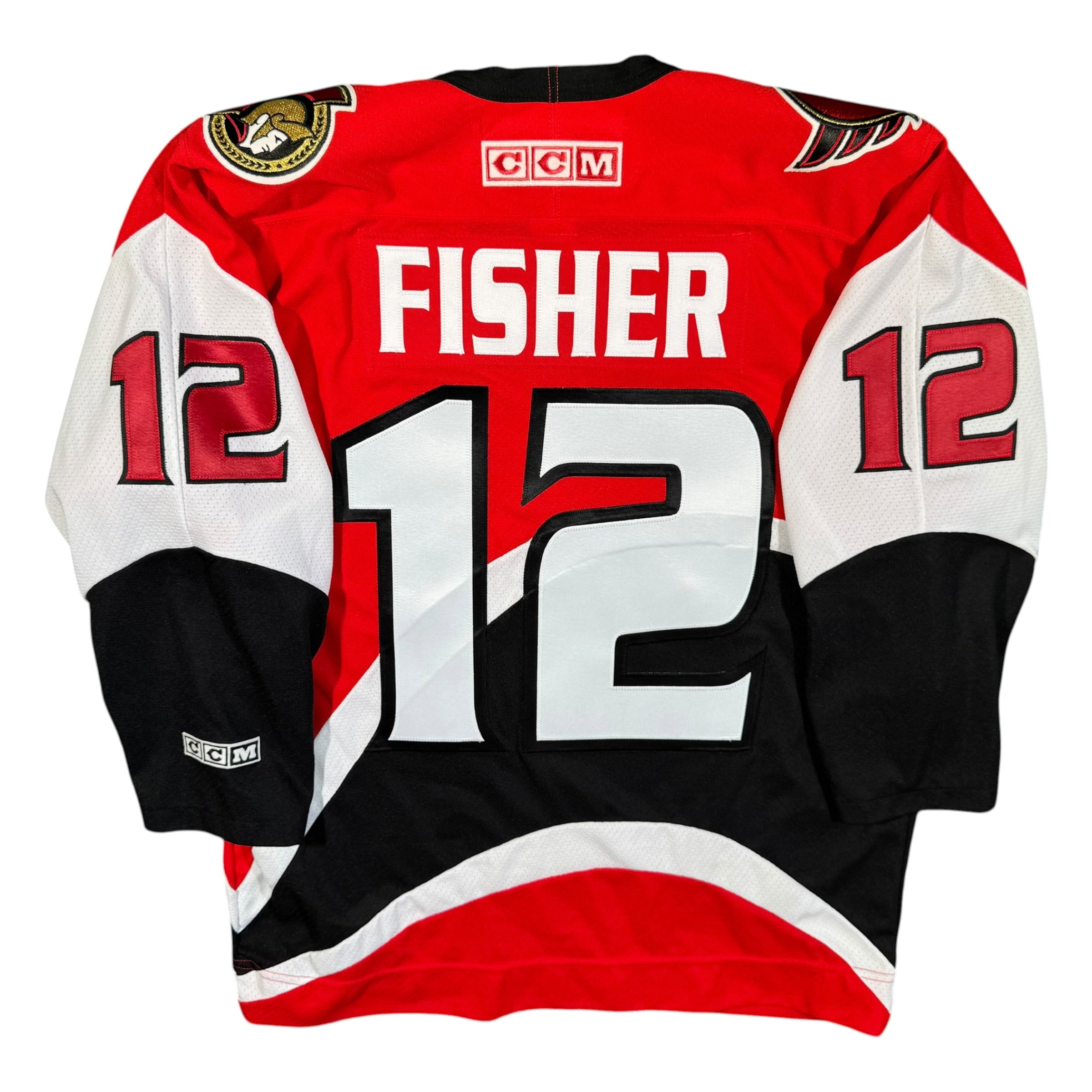 Mike Fisher Ottawa Senators Vintage CCM NHL Jersey - Medium
