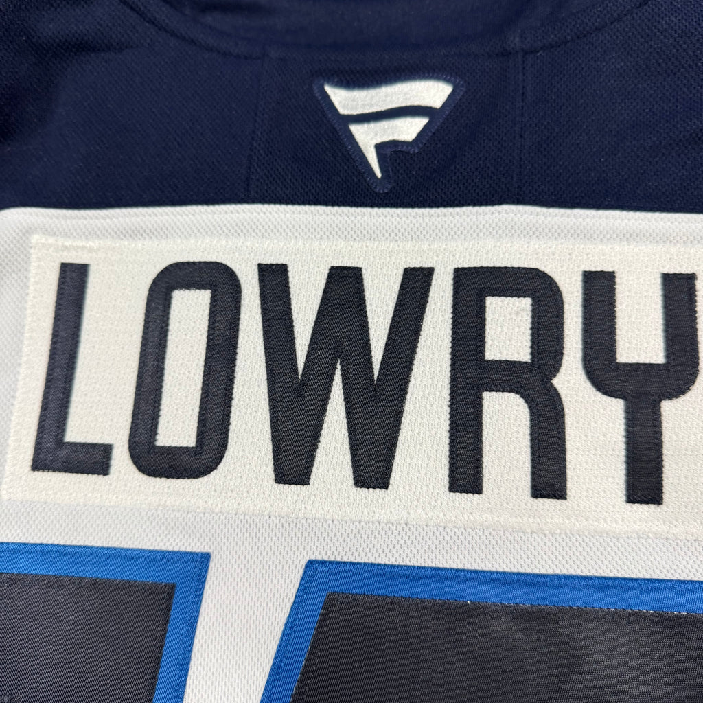 Adam Lowry Winnipeg Jets Fanatics Premium NHL Hockey Jersey Size 52 Large
