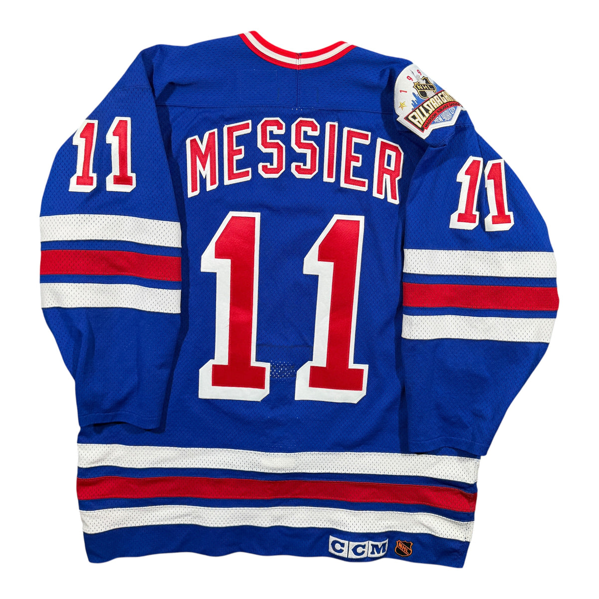 Mark Messier New York Rangers 1994 All Star Authentic CCM NHL Jersey - 52/XL