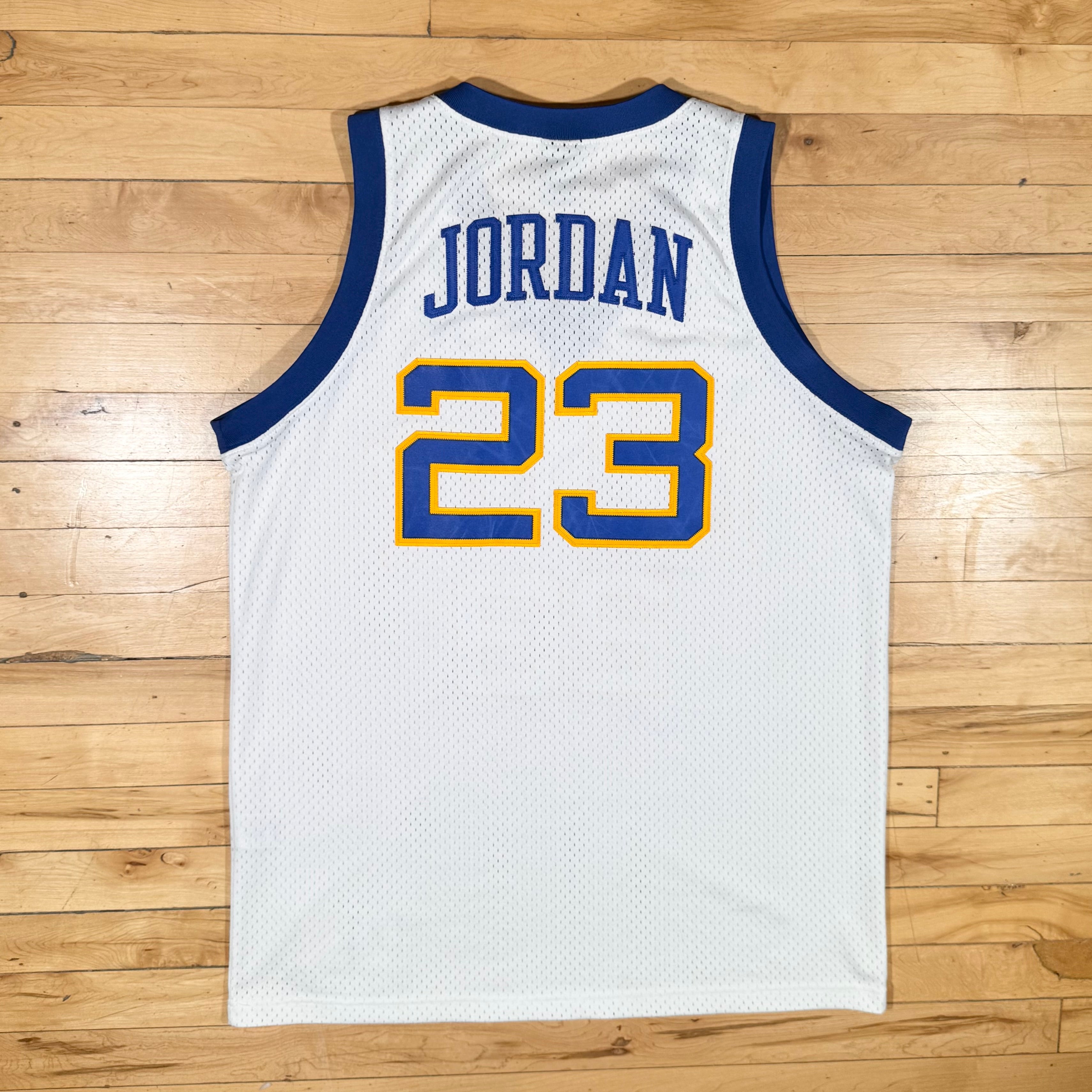 Michael Jordan Laney High School Vintage Nike Jersey Size Large