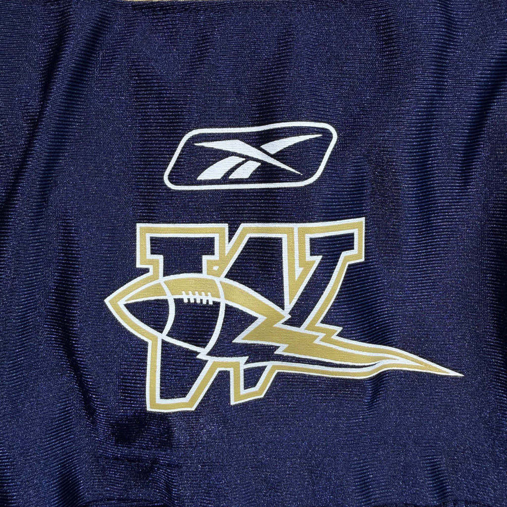 Buck Pierce Winnipeg Blue Bombers Vintage Reebok CFL Jersey - Small