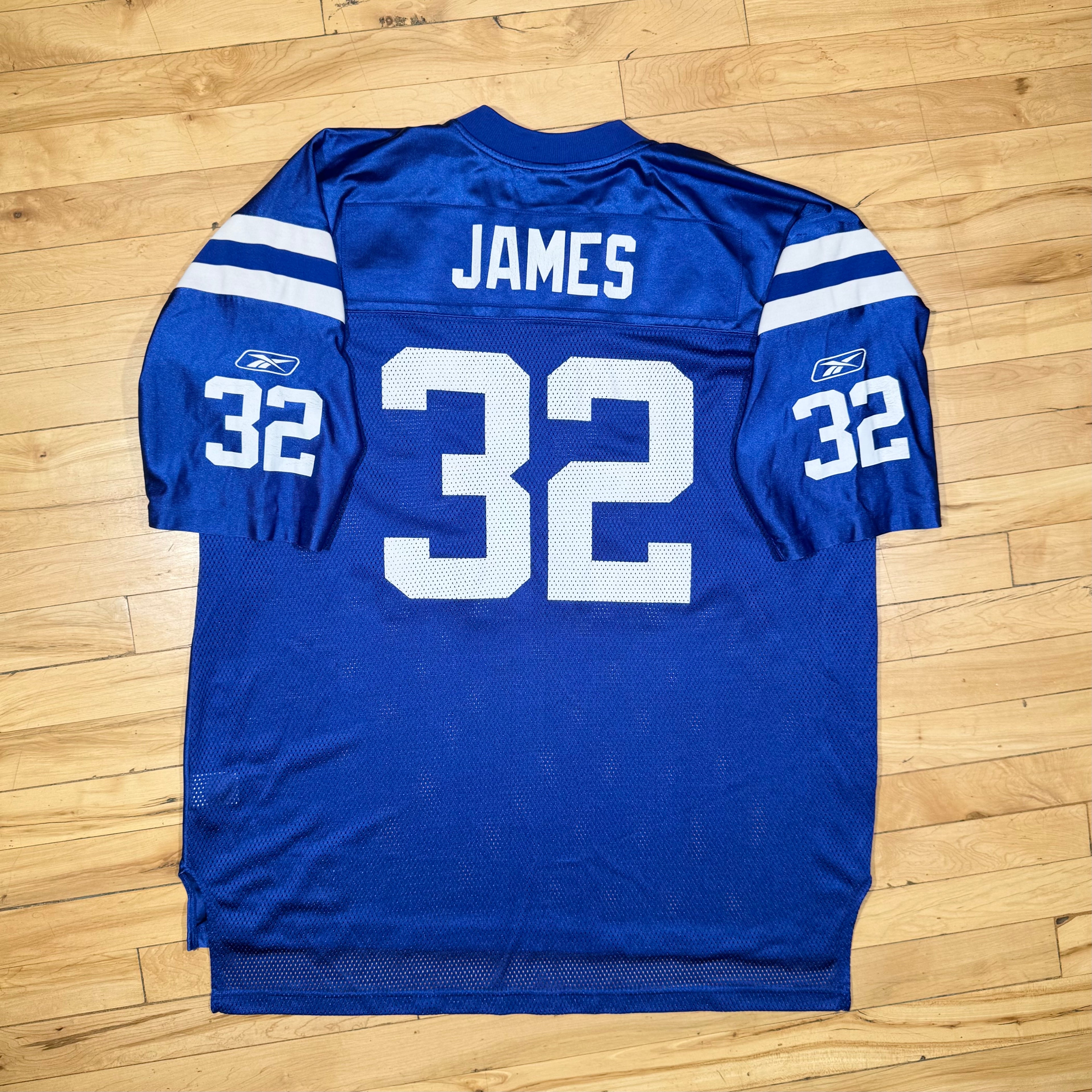 Edgerrin James Indianapolis Colts Vintage Reebok NFL Football Jersey Size XXL