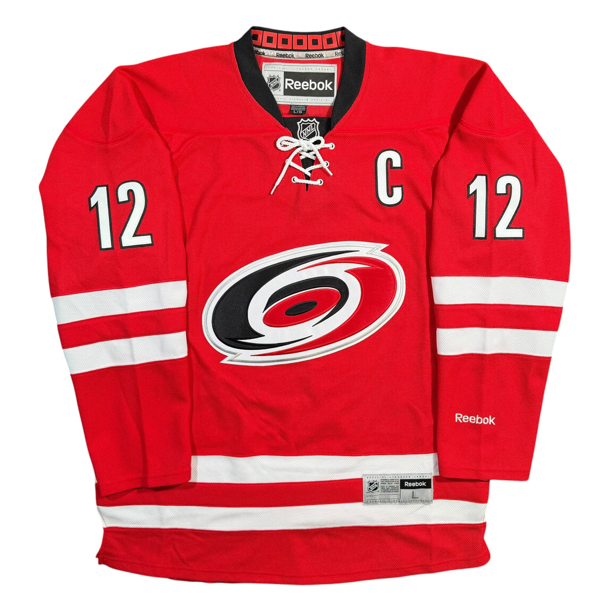 Eric Staal Carolina Hurricanes Reebok NHL Jersey - Large