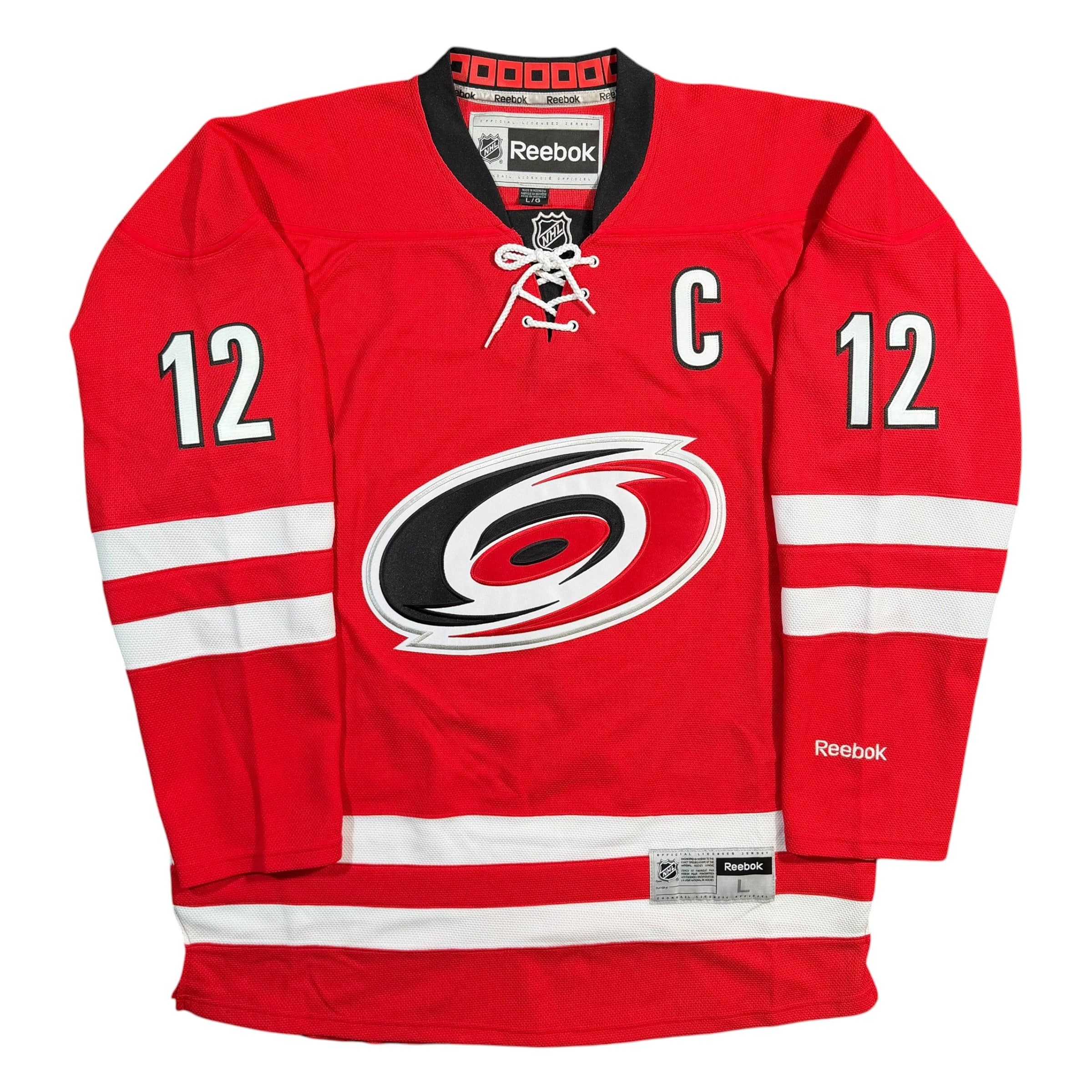 Eric Staal Carolina Hurricanes Reebok NHL Jersey - Large