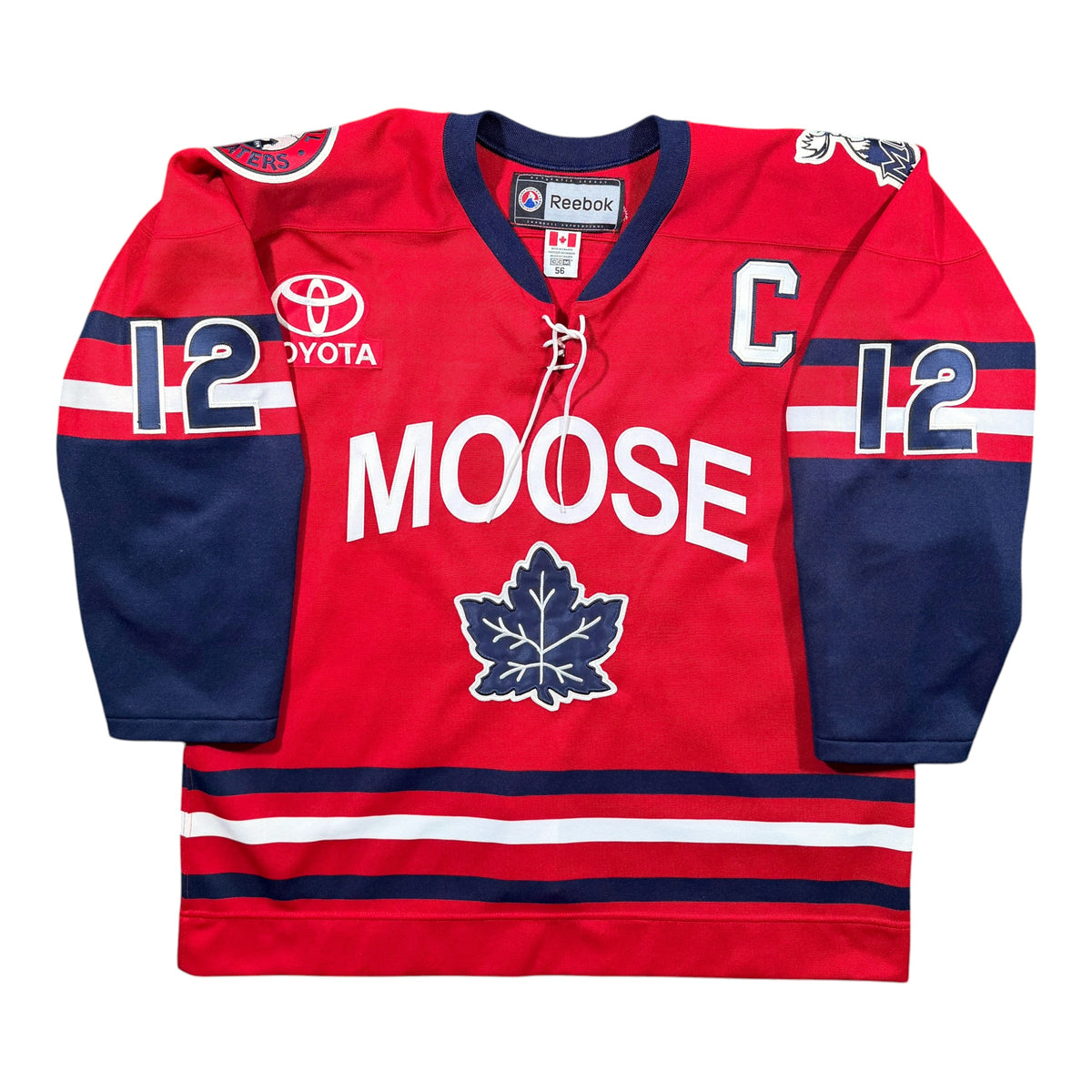 Mike Keane Manitoba Moose Authentic Alternate MIC AHL Jersey - 56/XXL