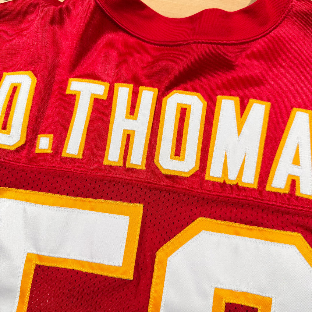 Derrick Thomas Kansas City Chiefs Vintage Russell Authentic NFL Jersey Size 52 XL