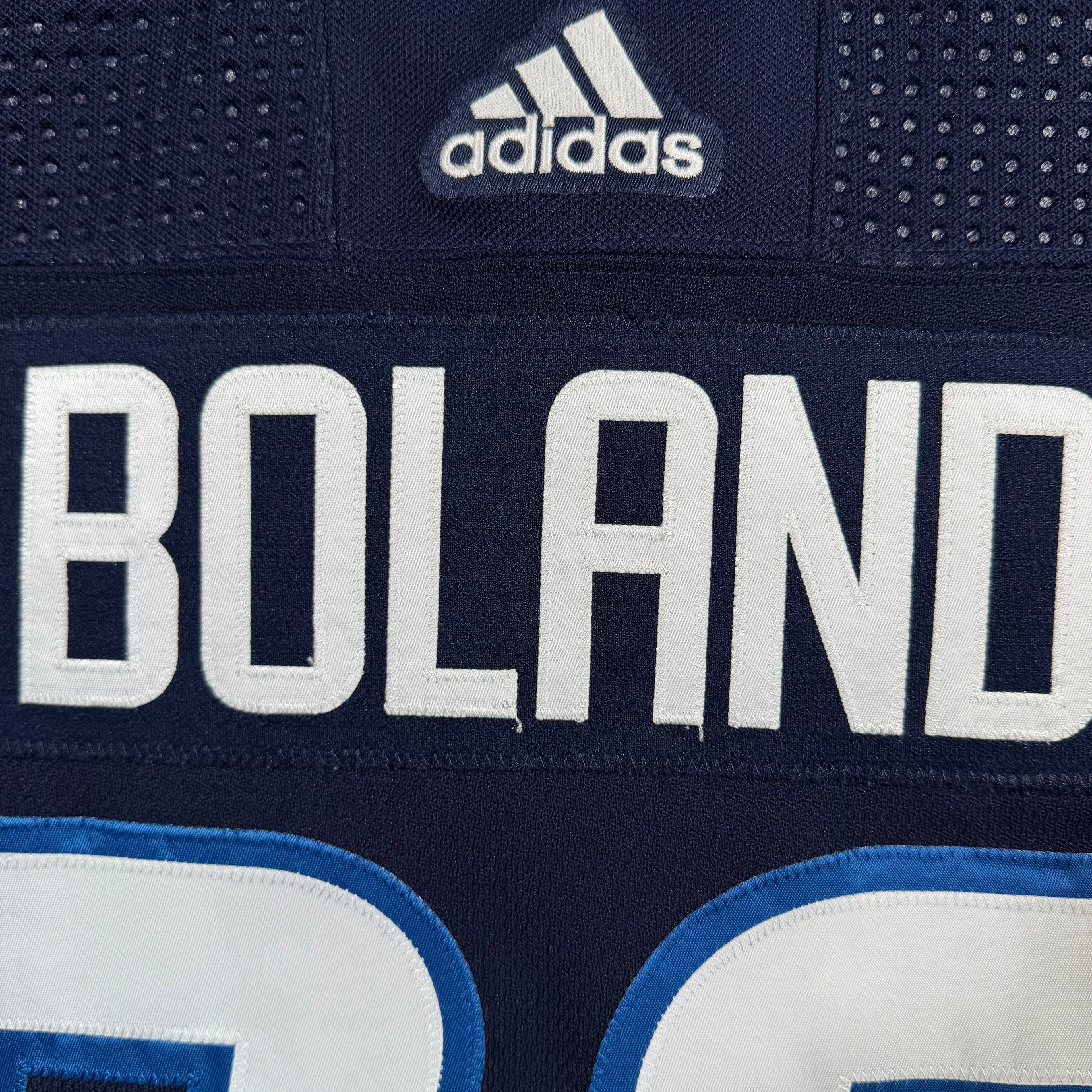 Tyler Boland Winnipeg Jets 2021/22 Game Issued MIC Authentic Adidas NHL Jersey - 56/XXL