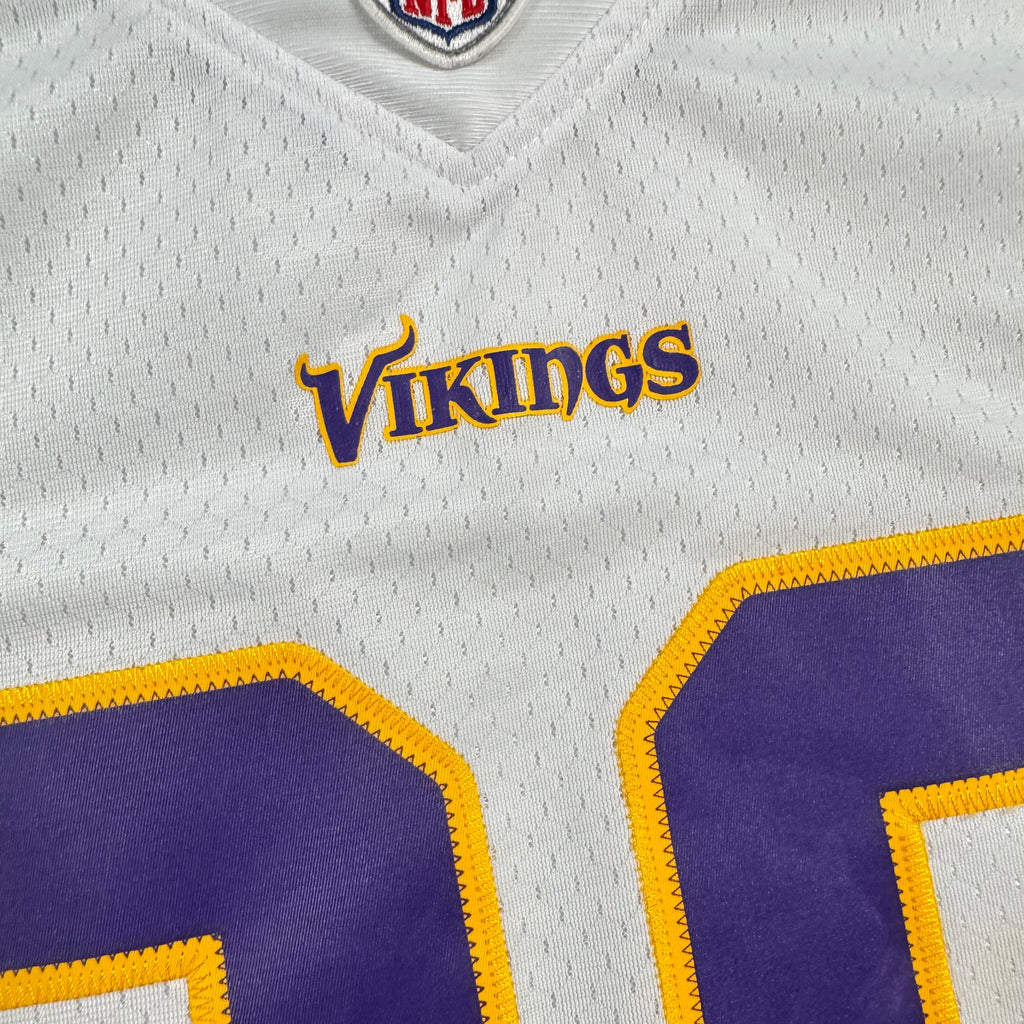 Adrian Peterson Minnesota Vikings Vintage Reebok Premier NFL Jersey Size Large