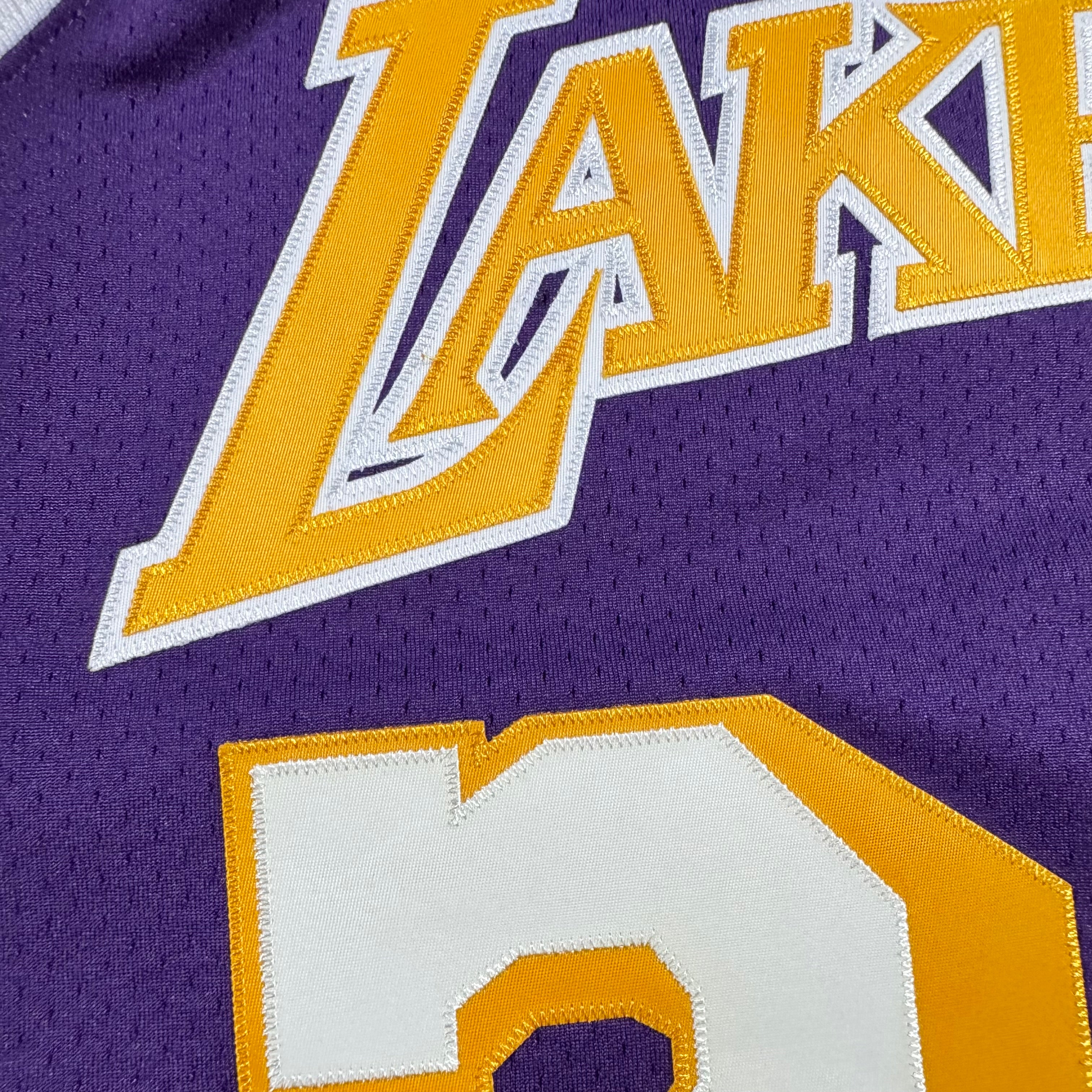 Magic Johnson Los Angeles Lakers Mitchell & Ness Authentic NBA Jersey Size 44 Large