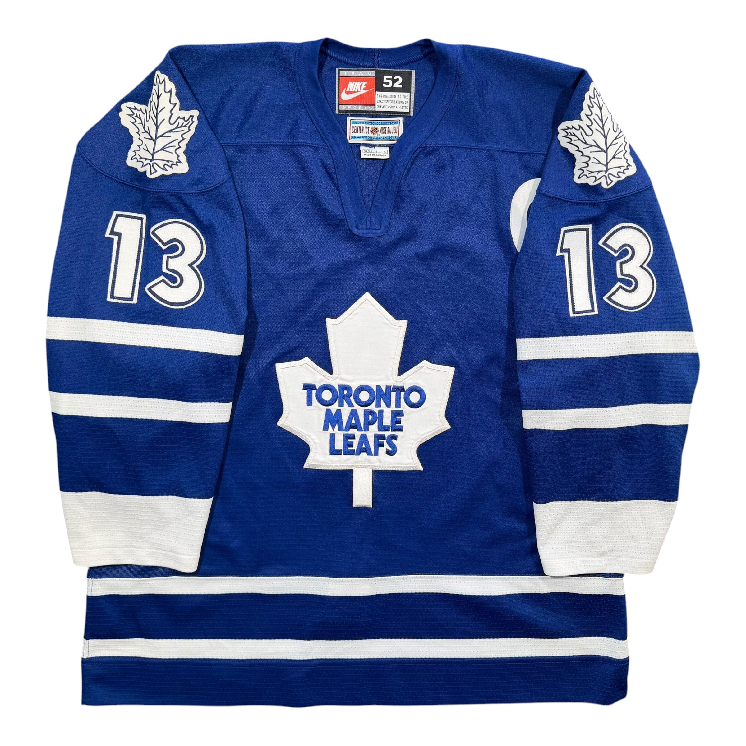 Mats Sundin Toronto Maple Leafs Vintage Authentic Nike NHL Hockey Jersey - 52/Large