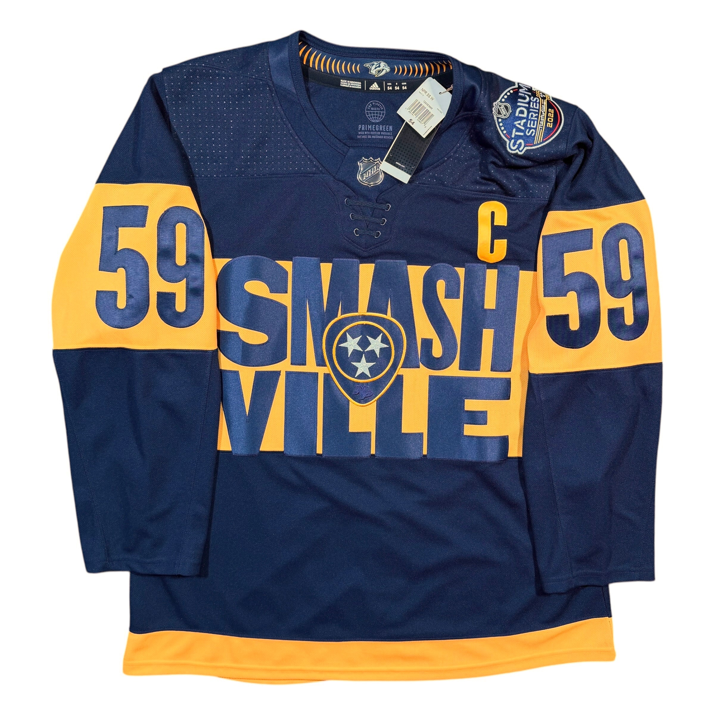 Roman Josi Nashville Predators 2022 Stadium Series Adidas NHL Jersey - 54/XL