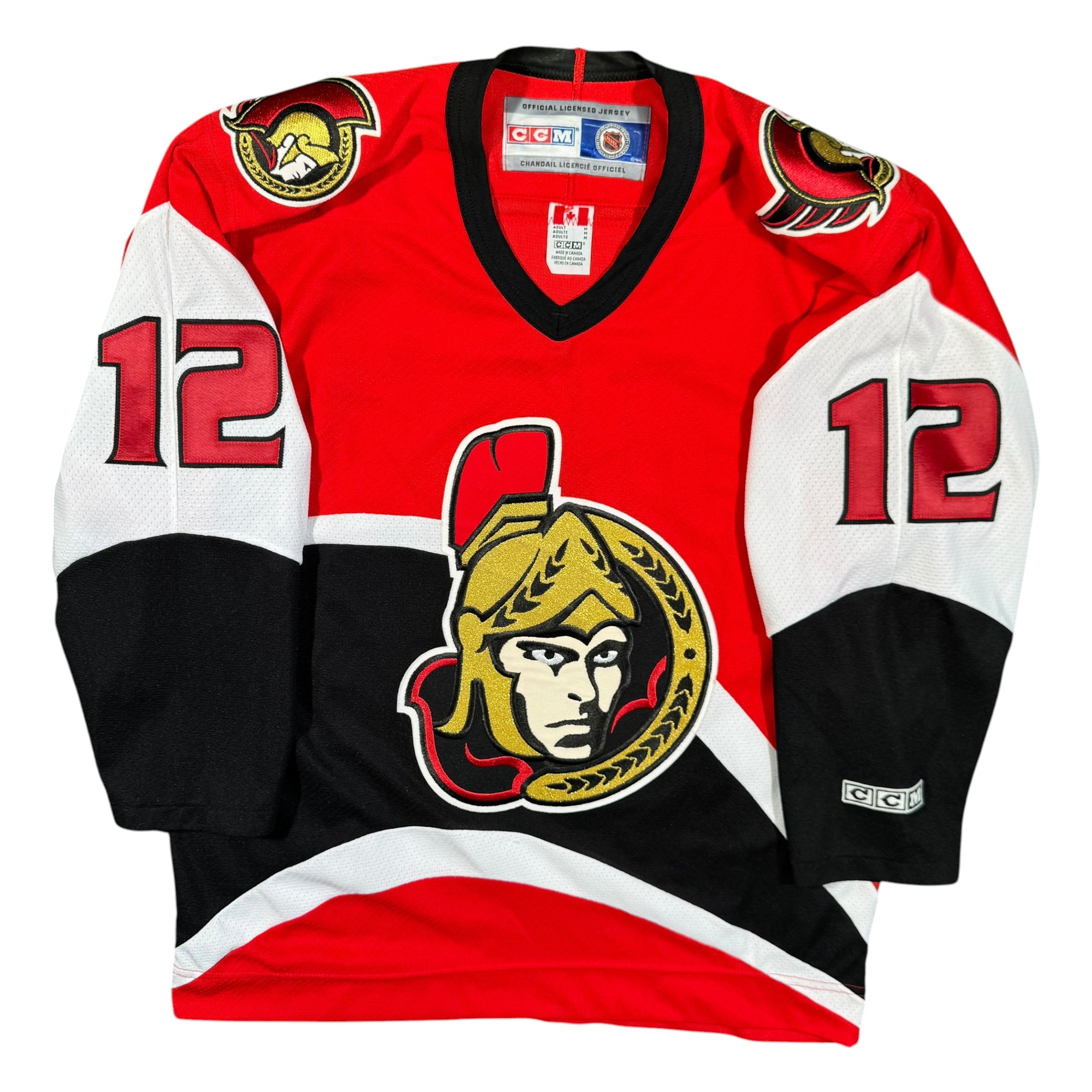 Mike Fisher Ottawa Senators Vintage CCM NHL Jersey - Medium