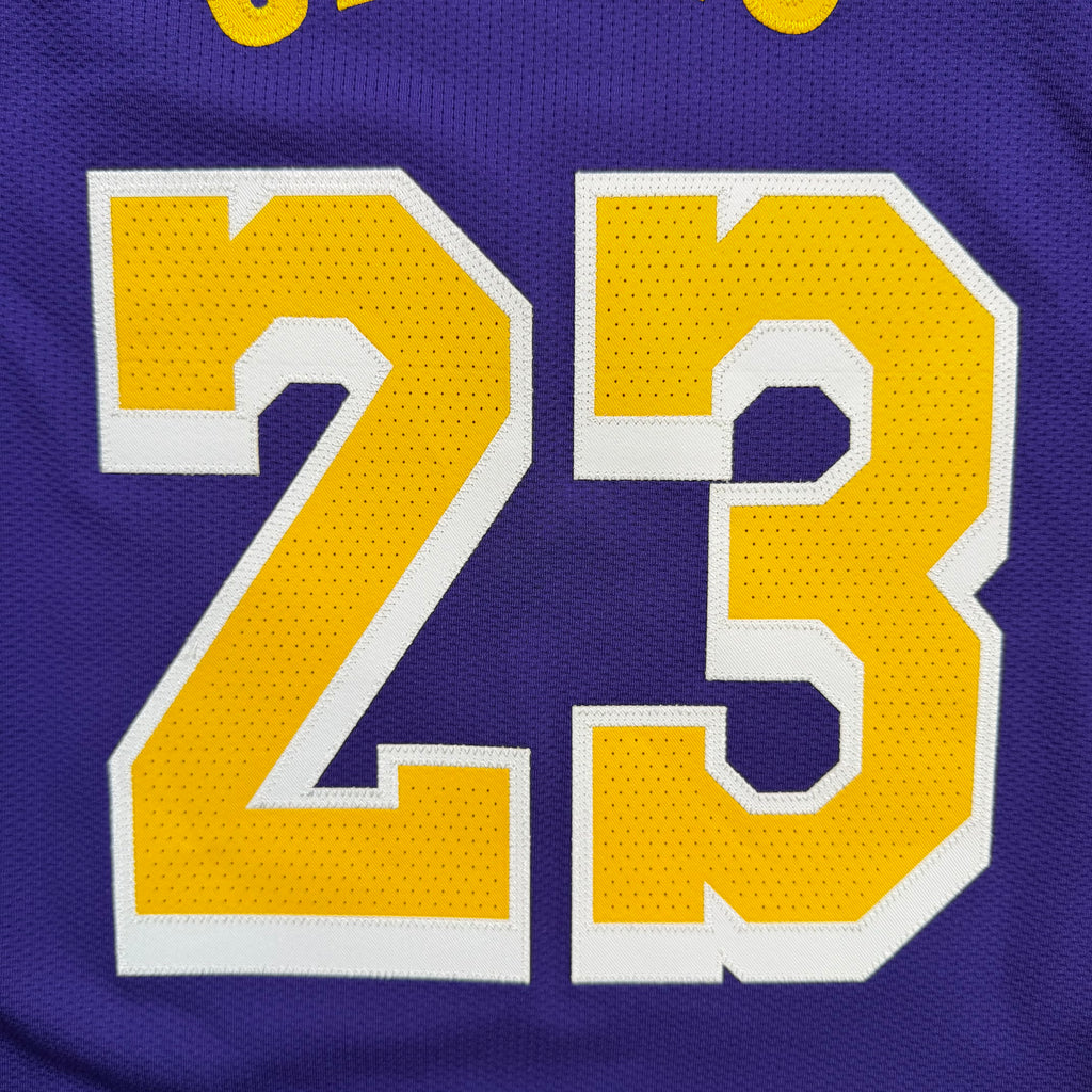 LeBron James Los Angeles Lakers Nike Authentic NBA Jersey - 48/Large
