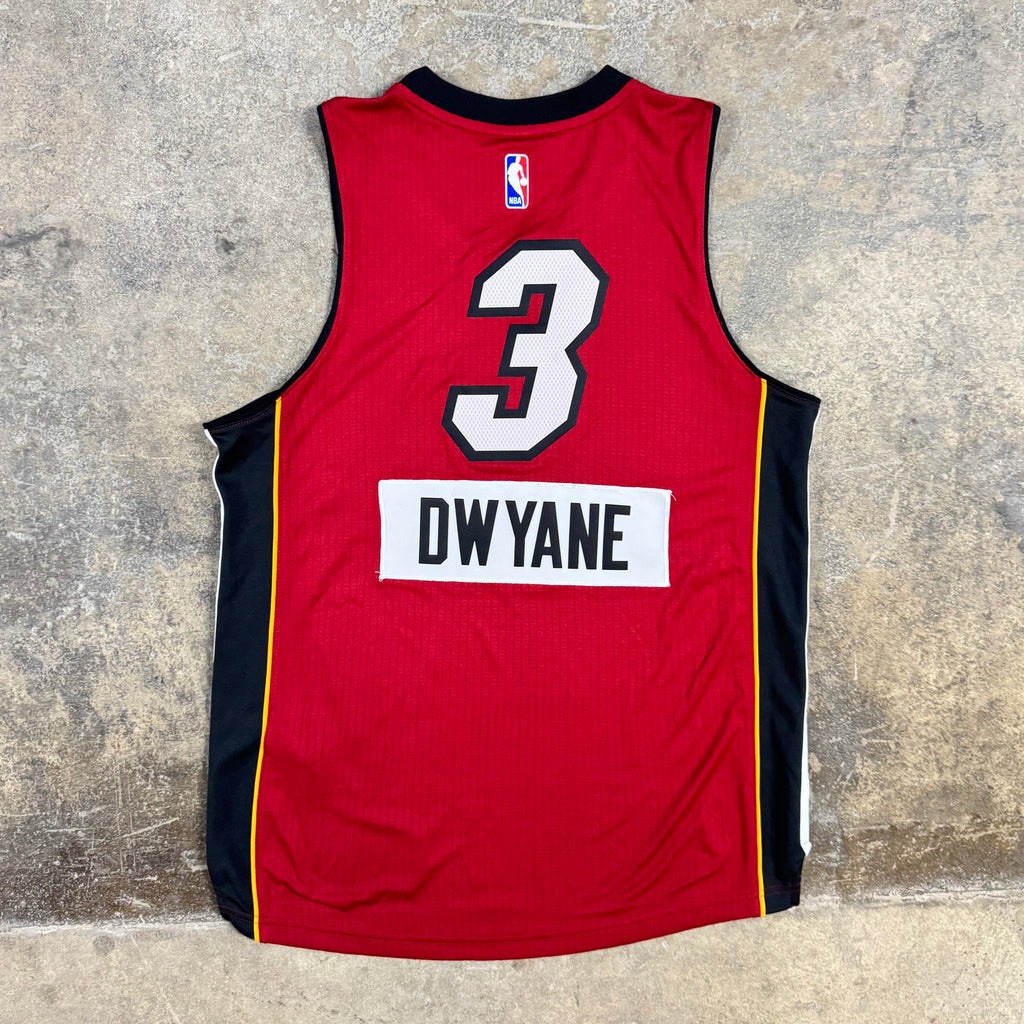 Dwyane Wade Miami Heat 2014 Christmas Adidas Swingman NBA Jersey Size M NEW