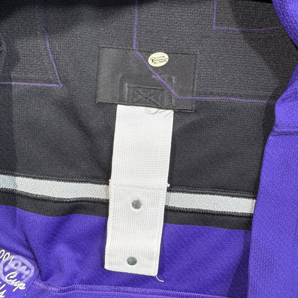 Scott Thomas Los Angeles Kings 2001 Playoff Game Worn NHL Koho Jersey COA