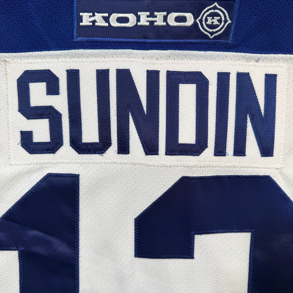 Mats Sundin Toronto Maple Leafs Vintage Alternate Authentic MIC NHL Jersey - 52/XL