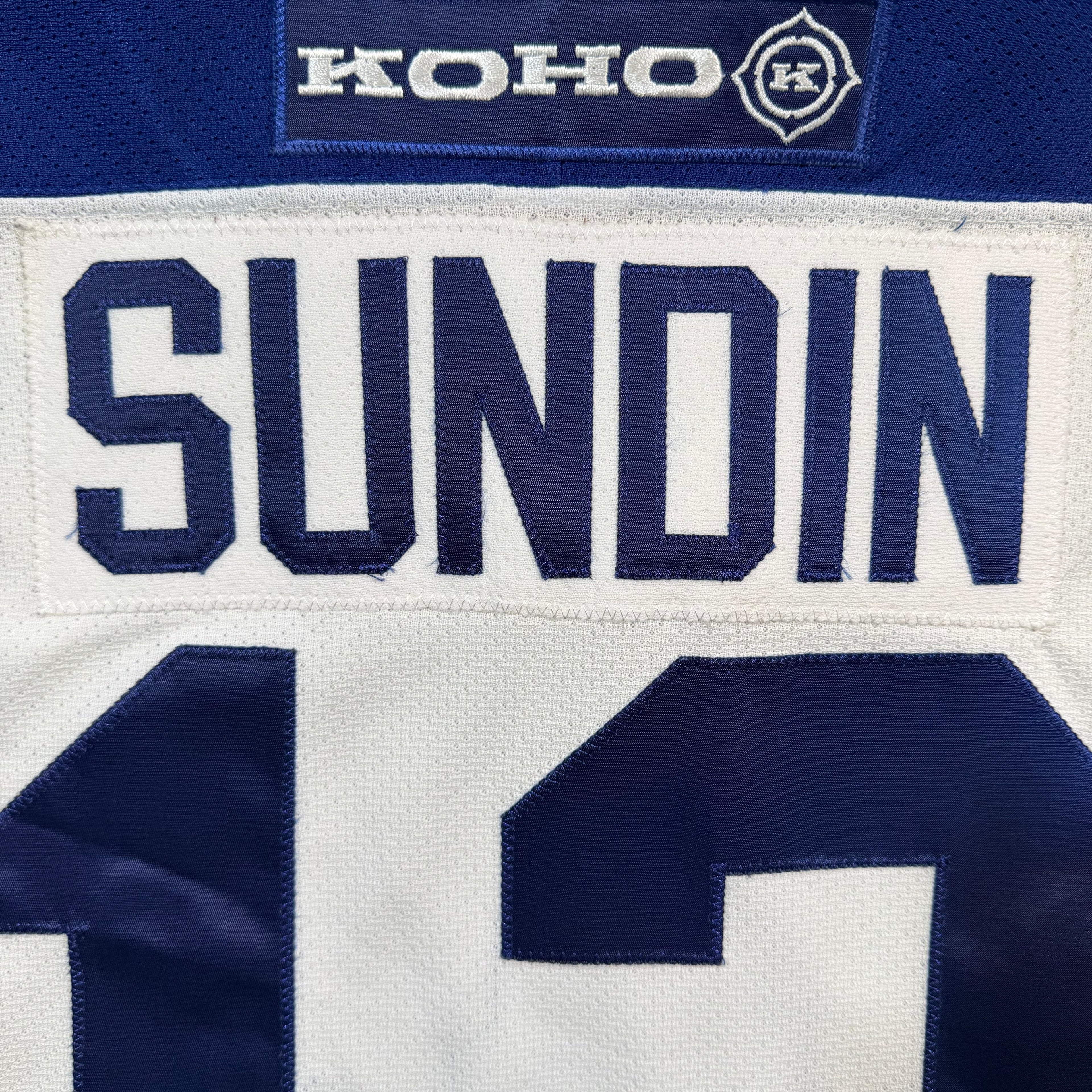 Mats Sundin Toronto Maple Leafs Vintage Alternate Authentic MIC NHL Jersey - 52/XL