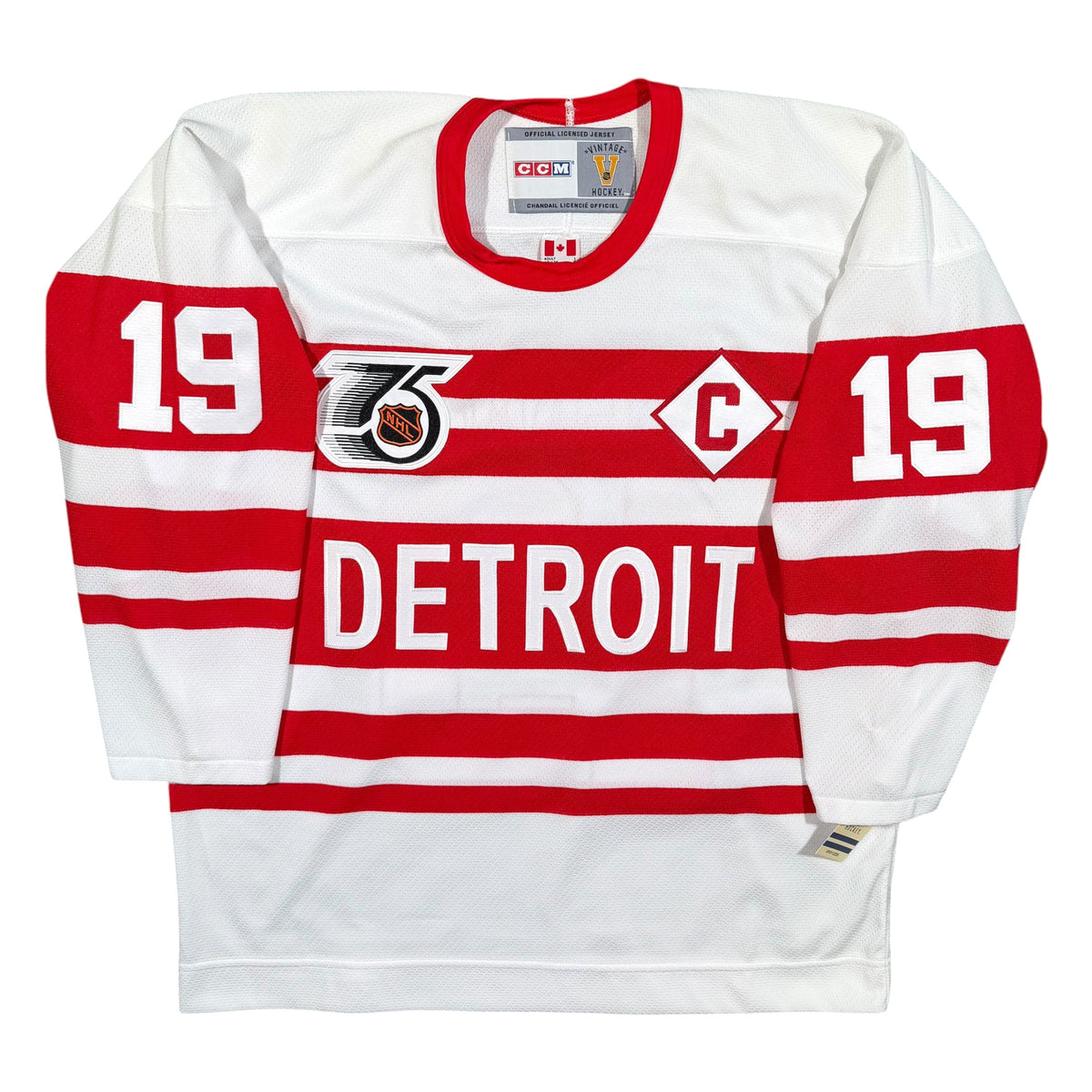 Steve Yzerman Detroit Red Wings Vintage TBTC CCM NHL Jersey - Large