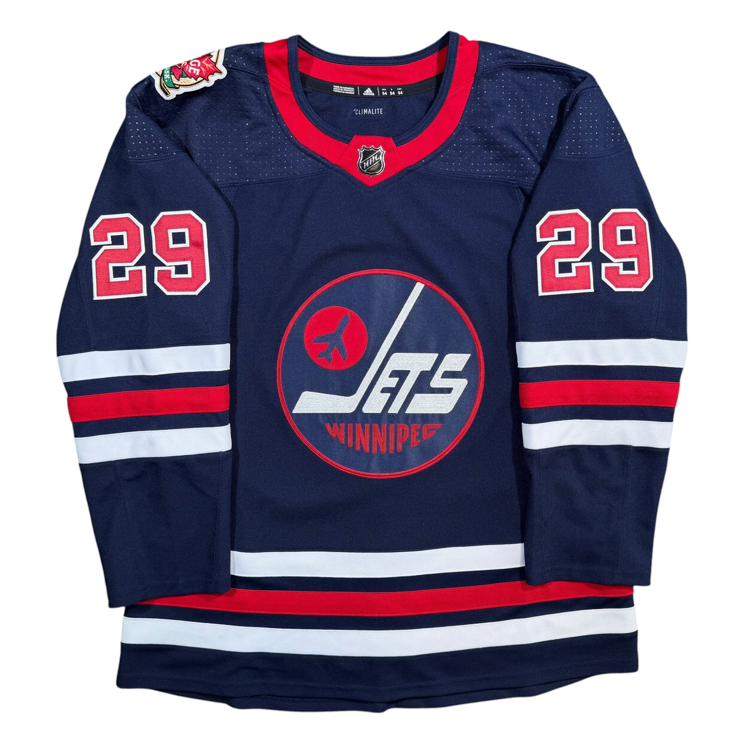 Patrick Laine Winnipeg Jets 2019 Heritage Classic Adidas NHL Jersey - 54/XL