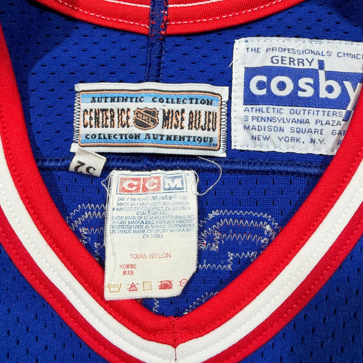Mark Messier New York Rangers 1994 All Star Authentic CCM NHL Jersey - 52/XL