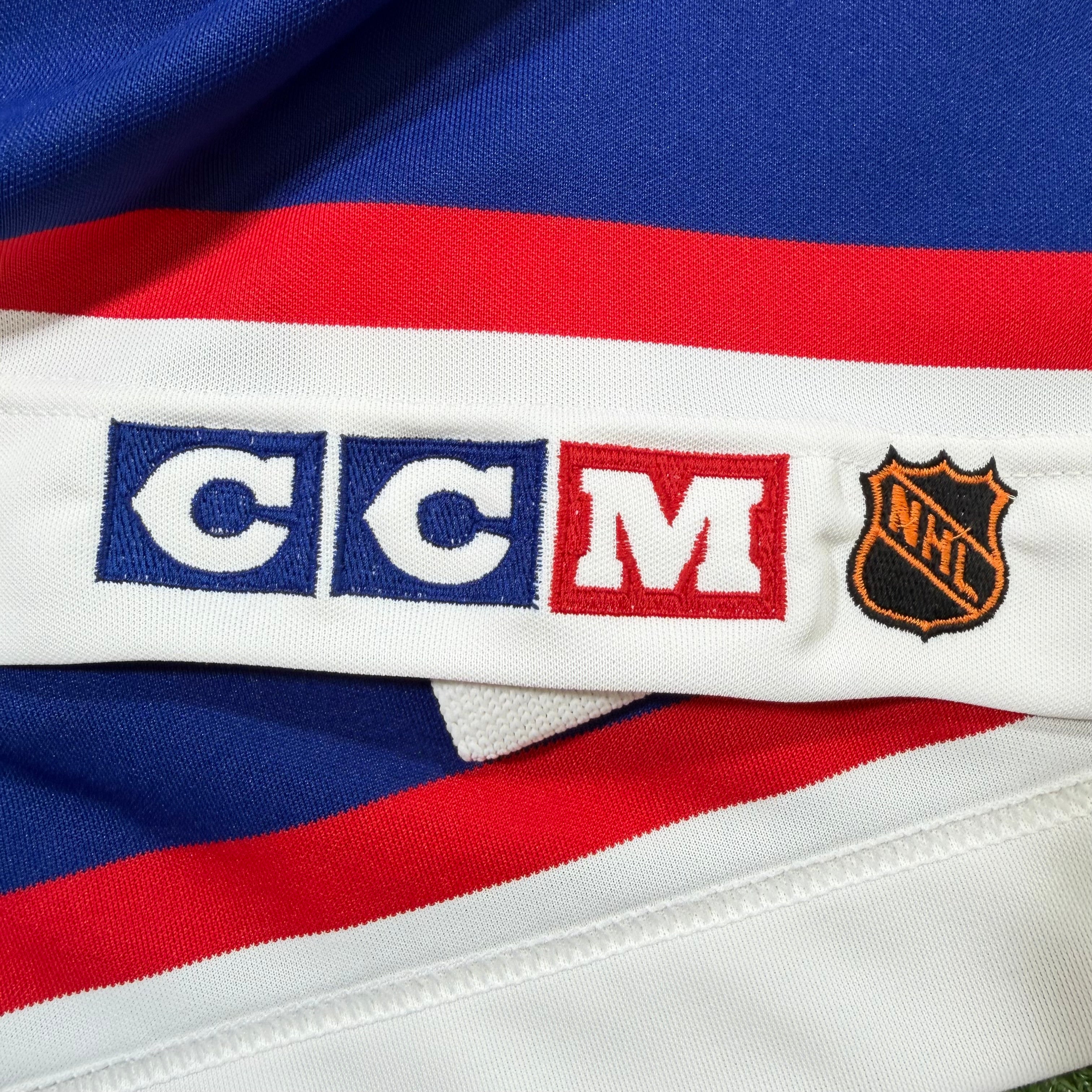 Teemu Selanne Winnipeg Jets Vintage Authentic CCM MIC NHL Jersey - 52/Large