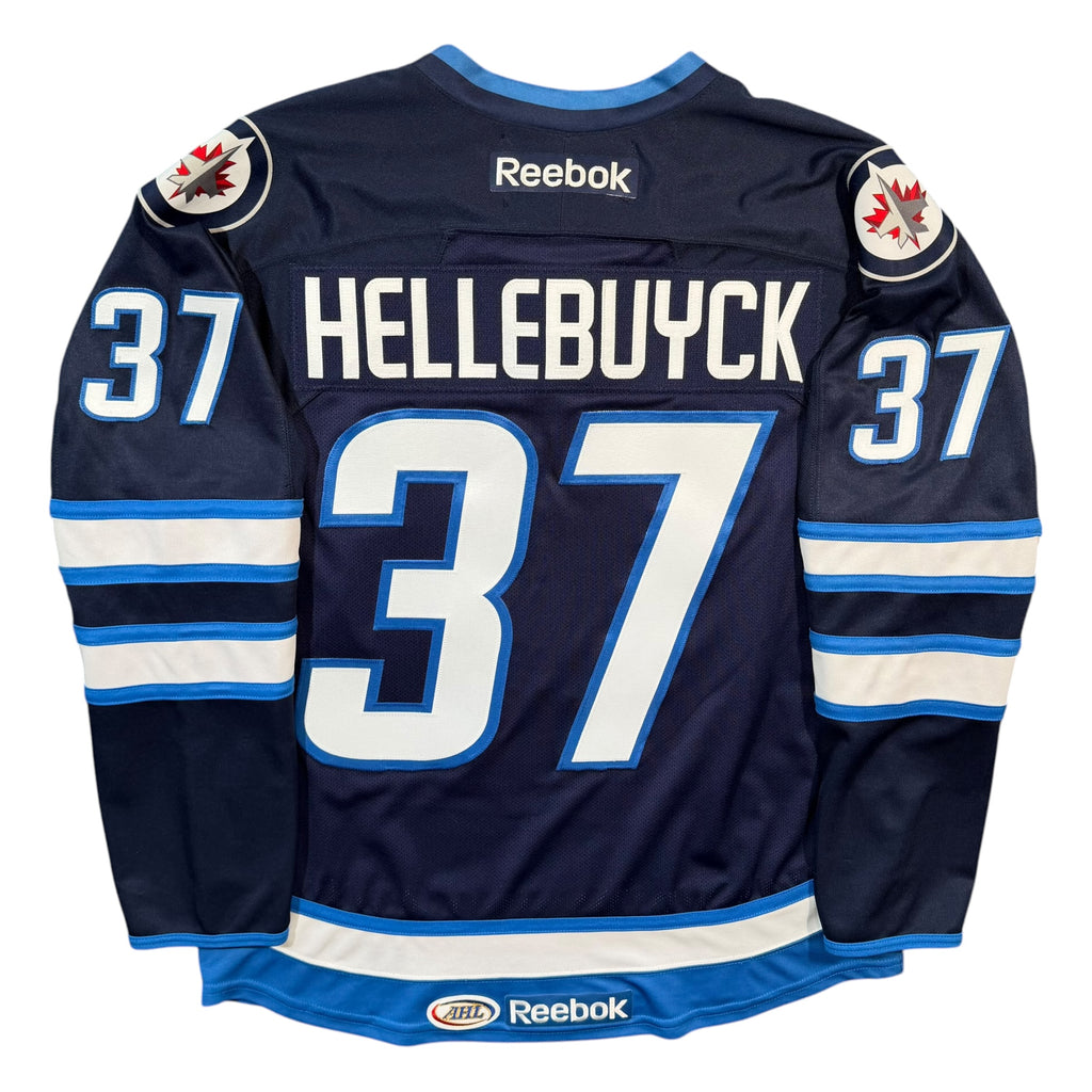 Connor Hellebuyck St. John’s Ice Caps Reebok AHL Hockey Jersey - Large