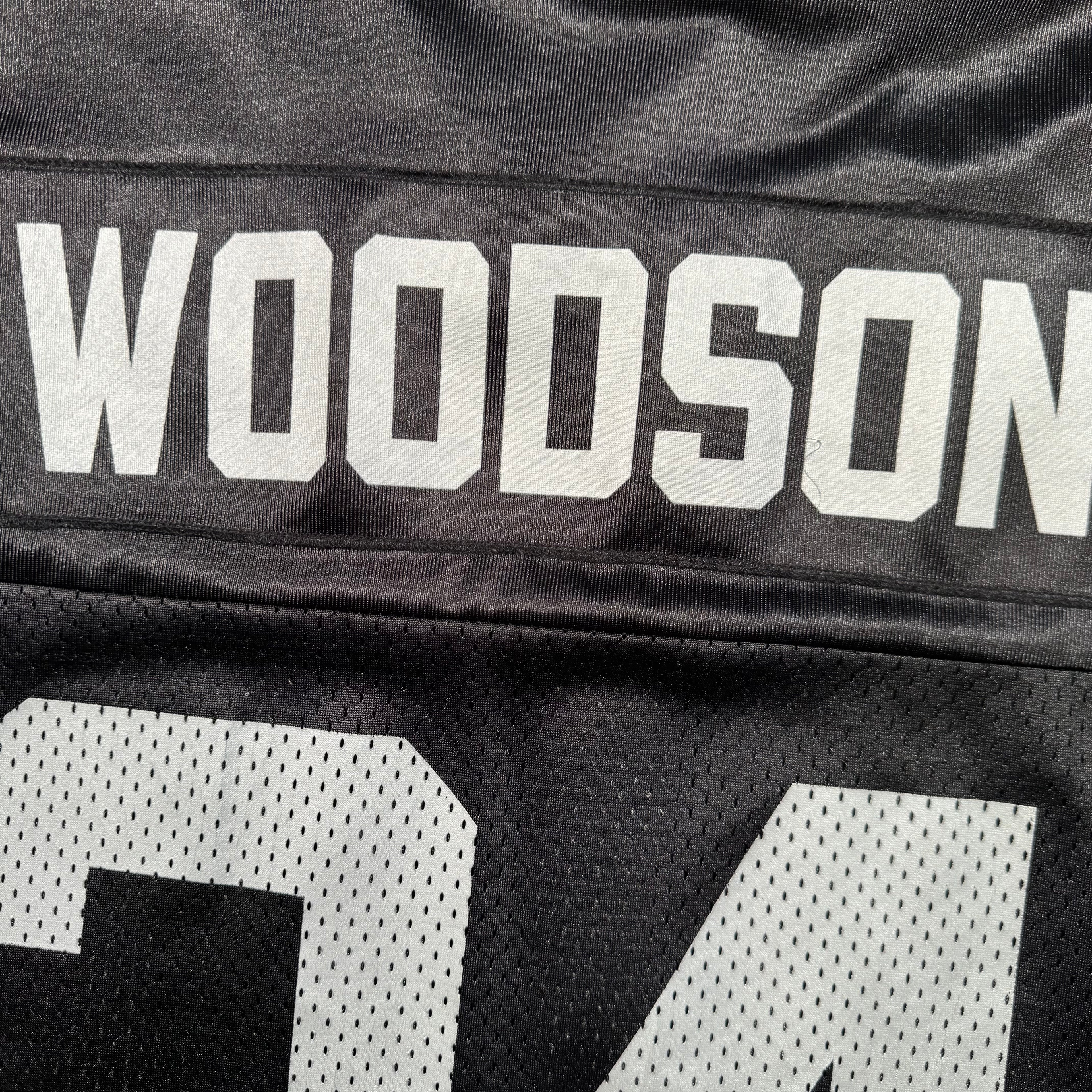 Charles Woodson Oakland Raiders Vintage Reebok NFL Jersey - Large