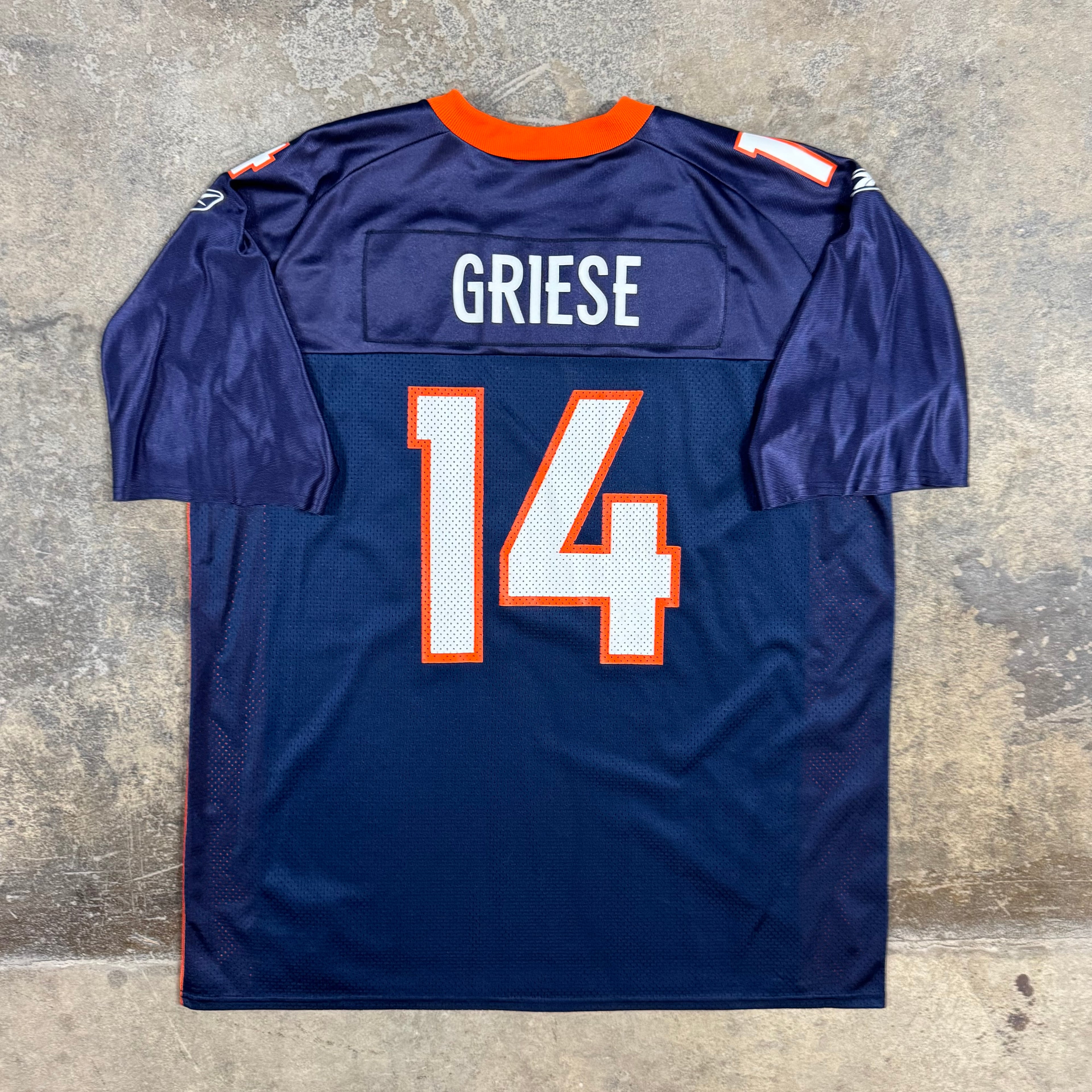 Brain Griese Denver Broncos Vintage Reebok NFL Jersey Size XXL