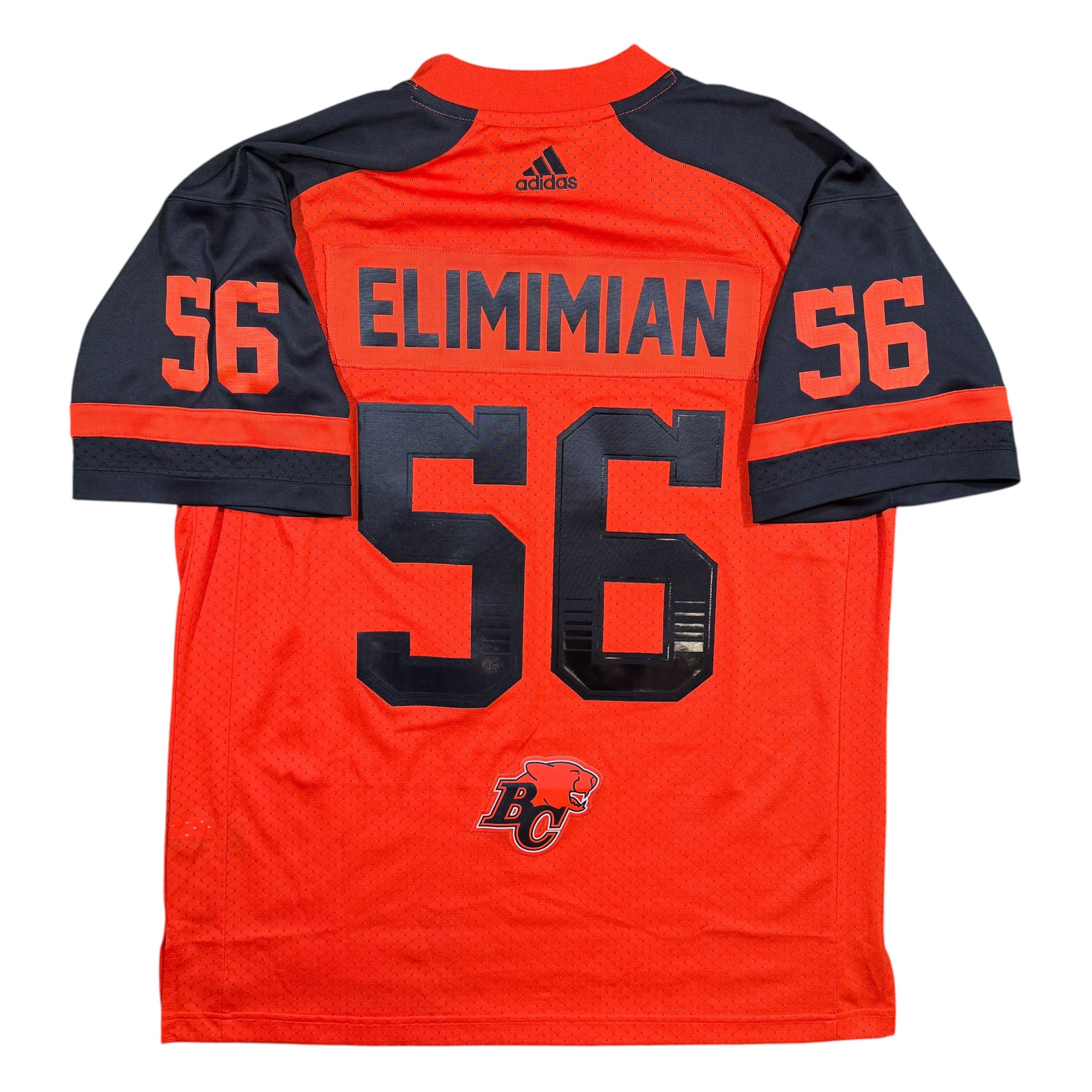 Solomon Elimimian BC Lions Adidas CFL Football Jersey - XL