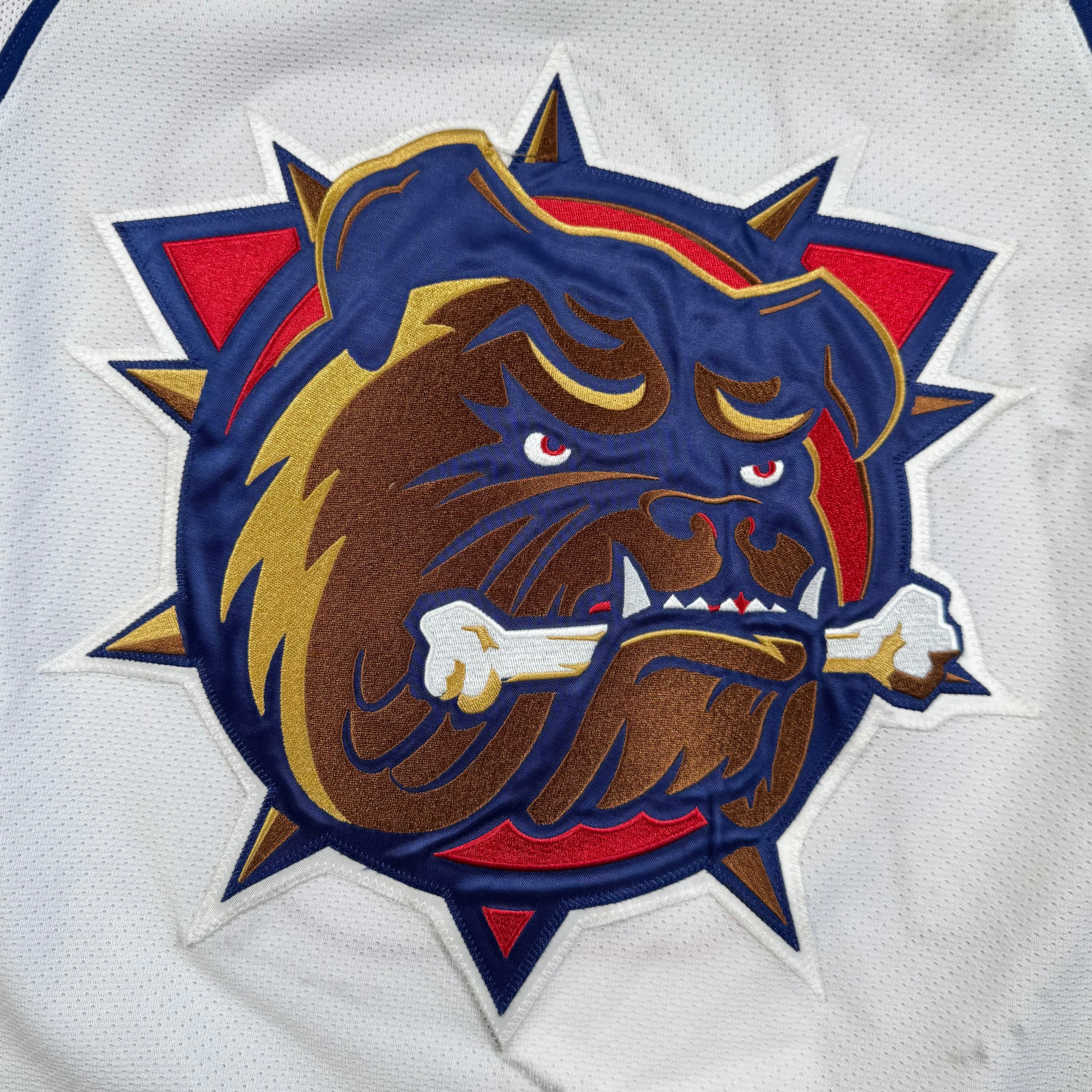 Brock Trotter Hamilton Bulldogs 2011/12 Game Worn AHL Reebok Jersey