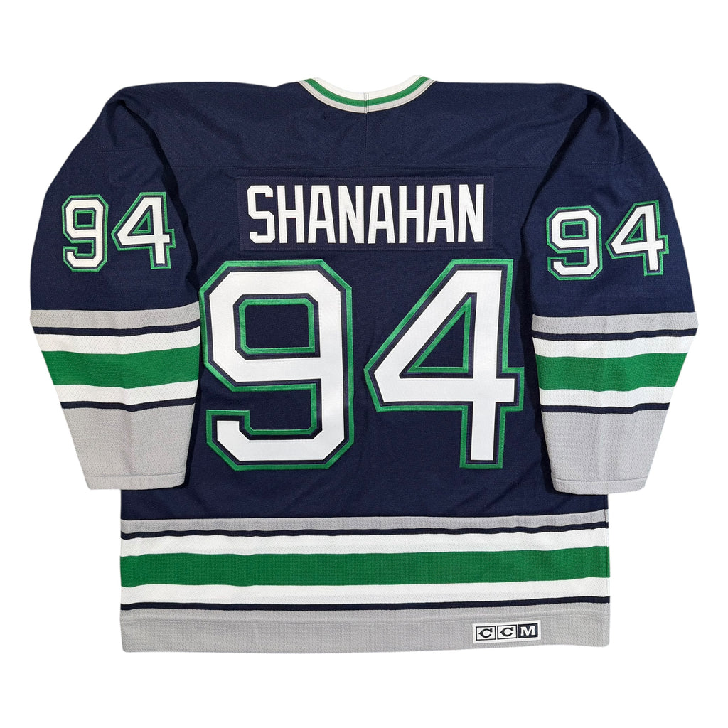 Brendan Shanahan Hartford Whalers Vintage CCM NHL Jersey - XL
