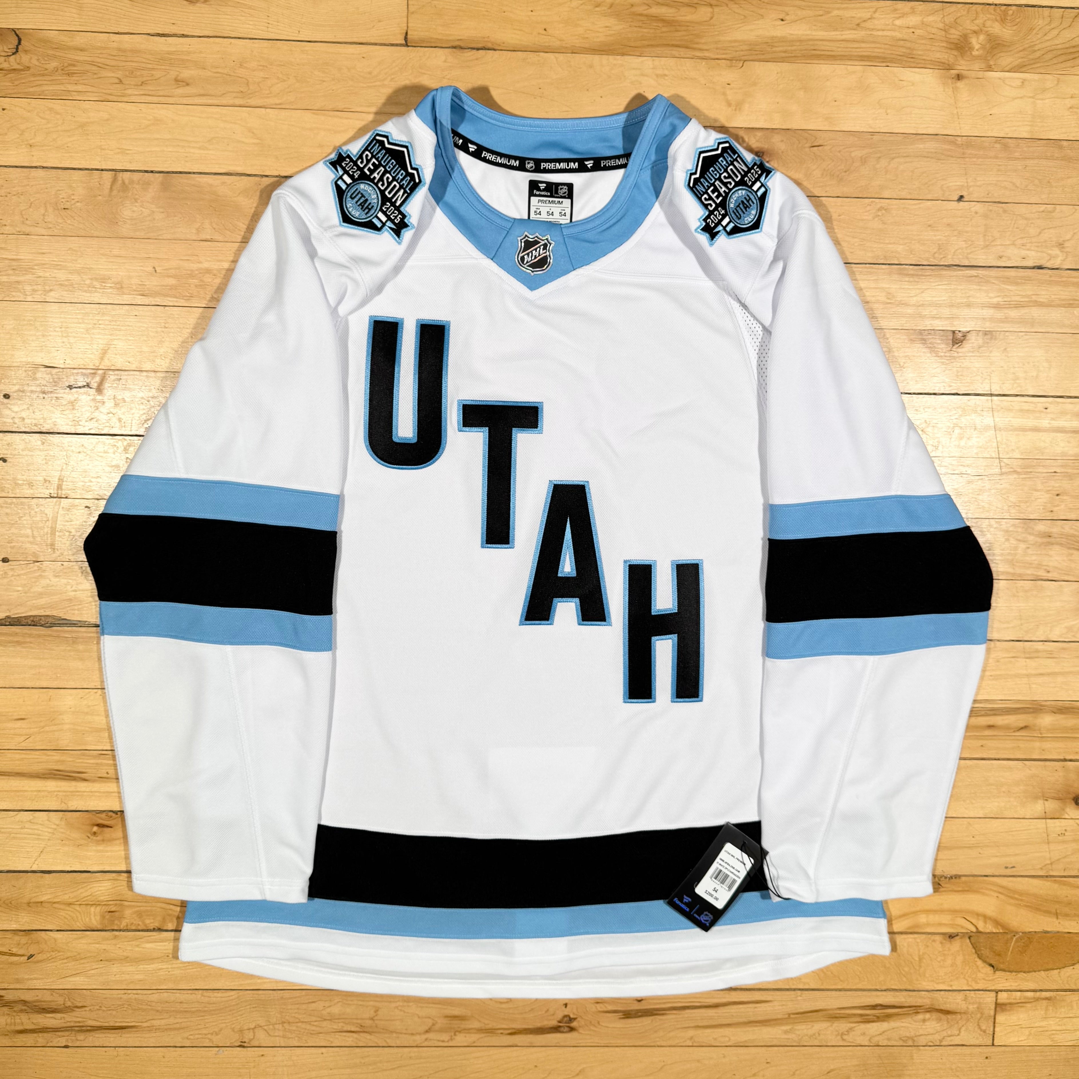Utah Hockey Club Inaugural Season Fanatics Premium NHL Hockey Jersey Size 54 NEW