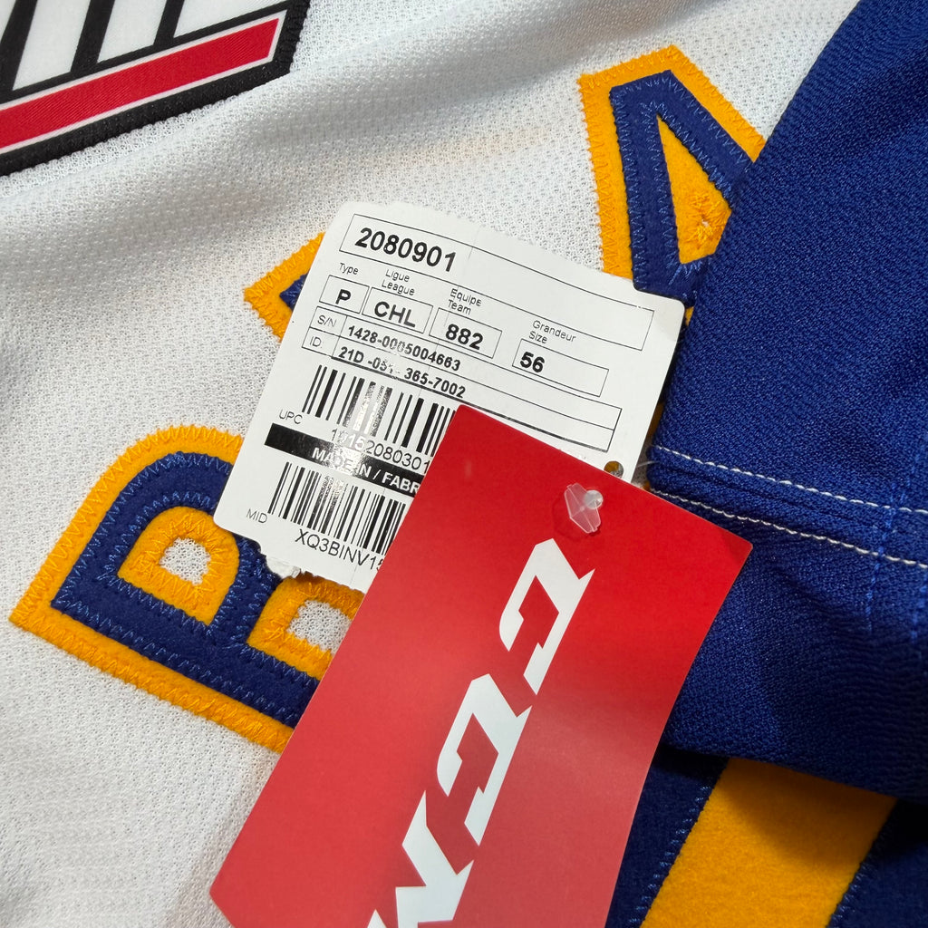 Yegor Sidorov Saskatoon Blades Authentic MIC CCM WHL Jersey - 56/XXL