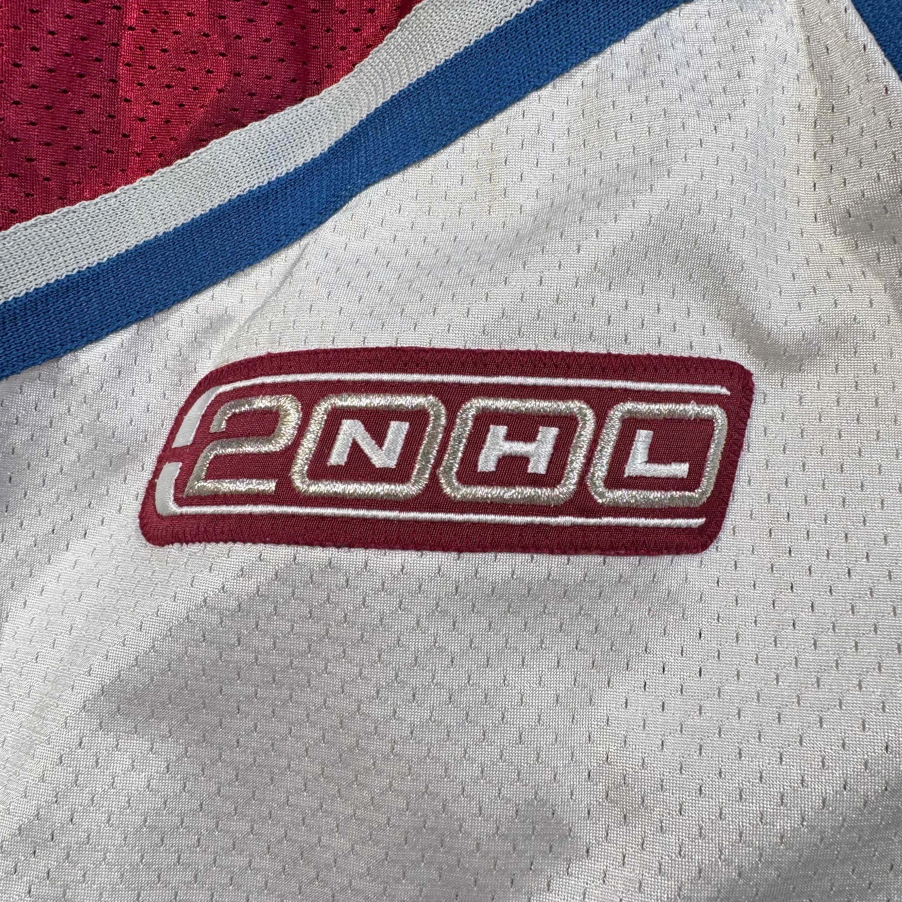 Peter Forsberg Colorado Avalanche Vintage Pro Player Authentic NHL Jersey Size 56