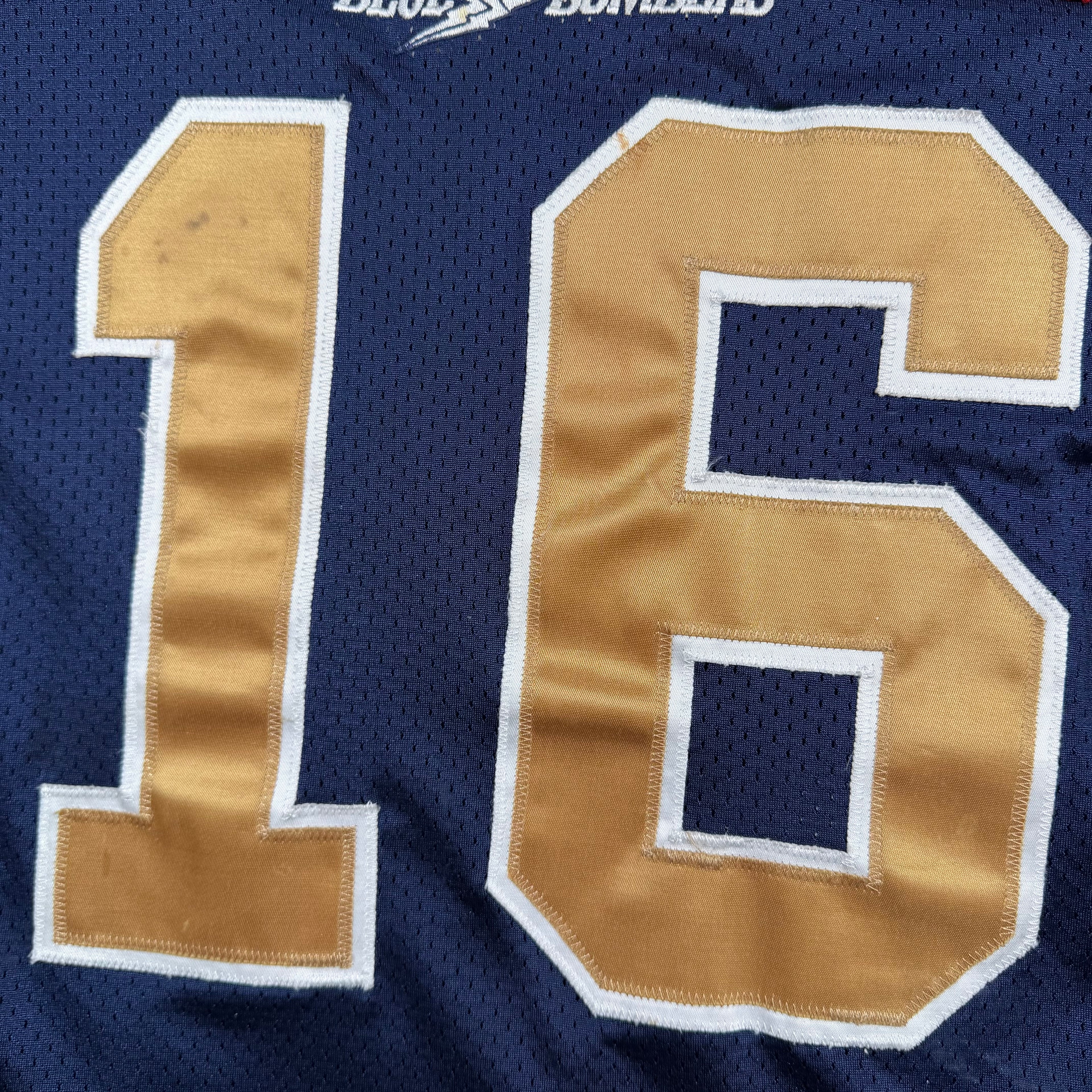 Michael Bishop Winnipeg Blue Bombers 2009 Game Worn CFL Jersey