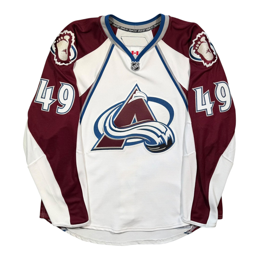 Victor Oreskovich Colorado Avalanche Game Issued 2007/08 Reebok NHL Jersey