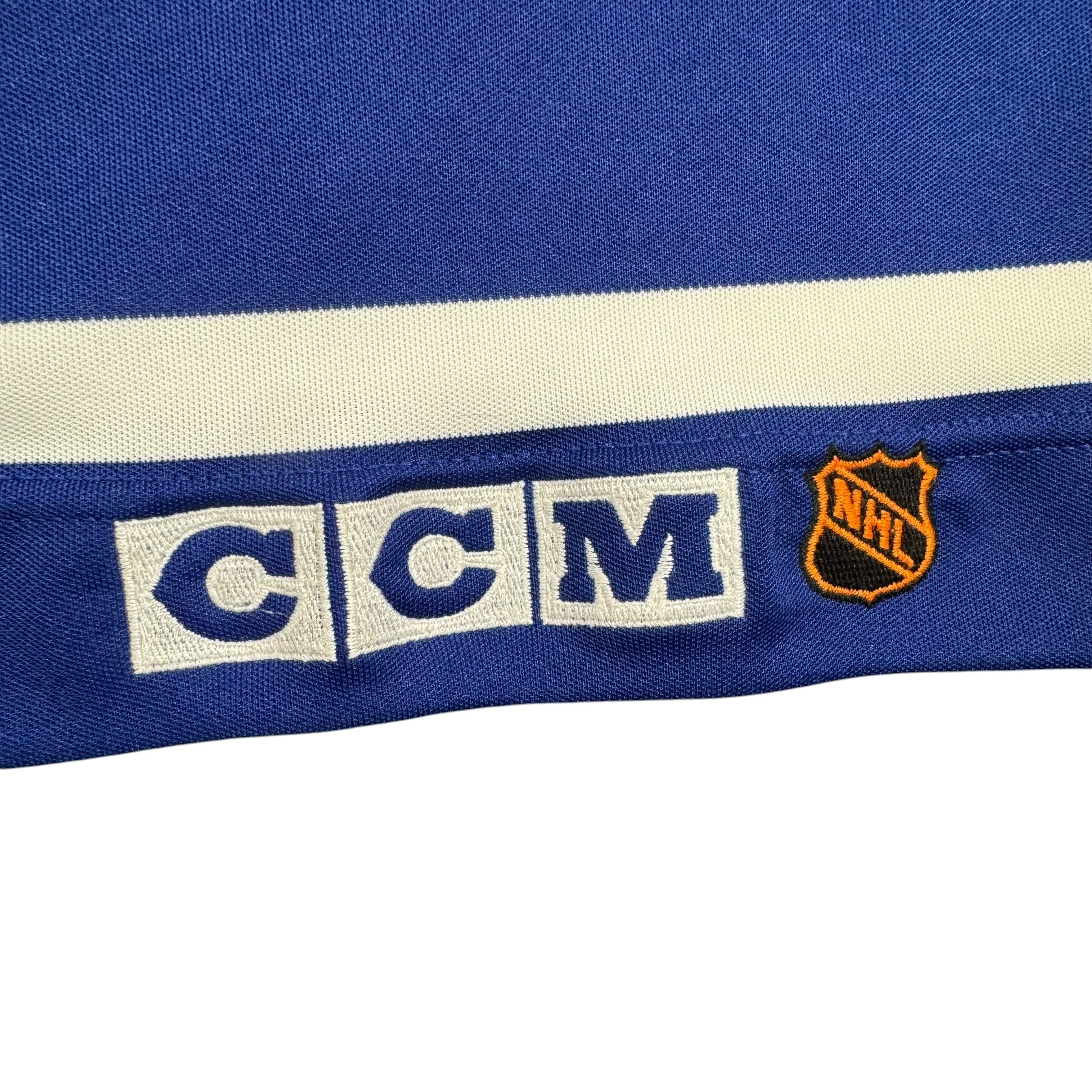 Mats Sundin Toronto Maple Leafs 1995-96 Vintage Authentic CCM NHL Jersey Size 52 XL